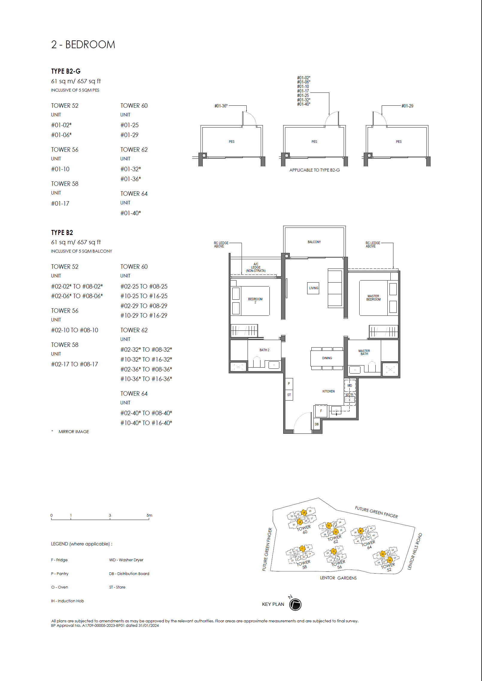 Lentor Mansion 2 BEDROOM B2
