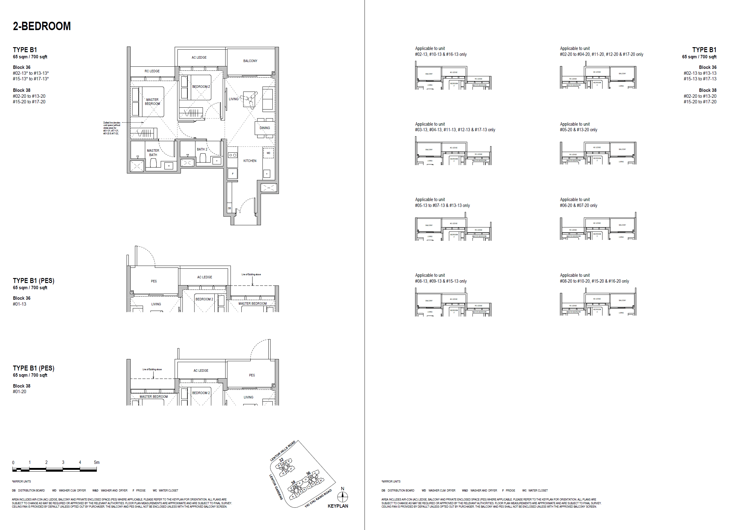 Lentoria 2 Bedroom B1(PES)