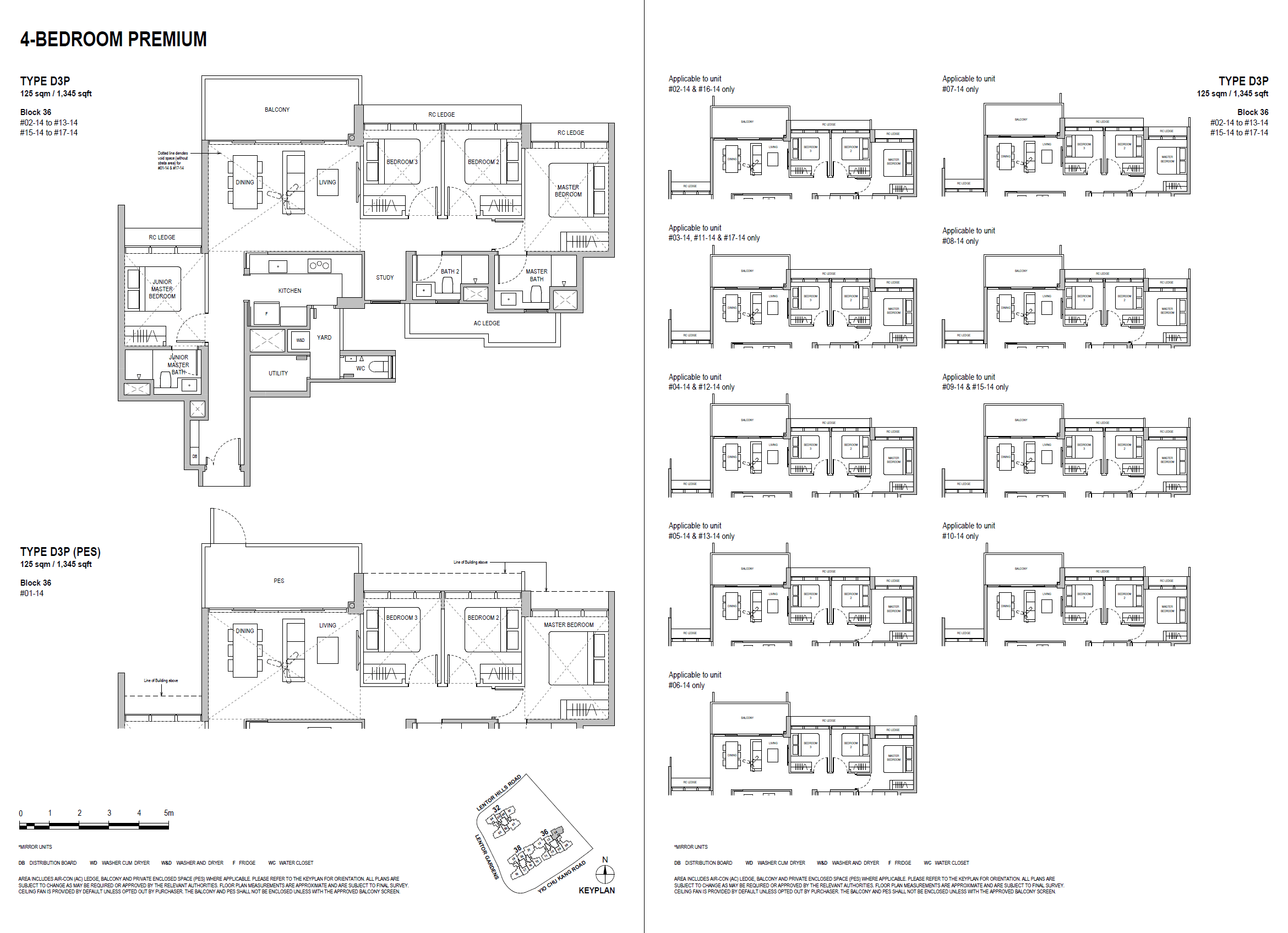 Lentoria 4 Bedroom Preimum D3P(PES)