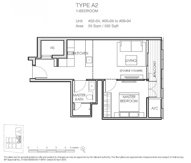 Lloyd SixtyFive 1 Bedroom A2