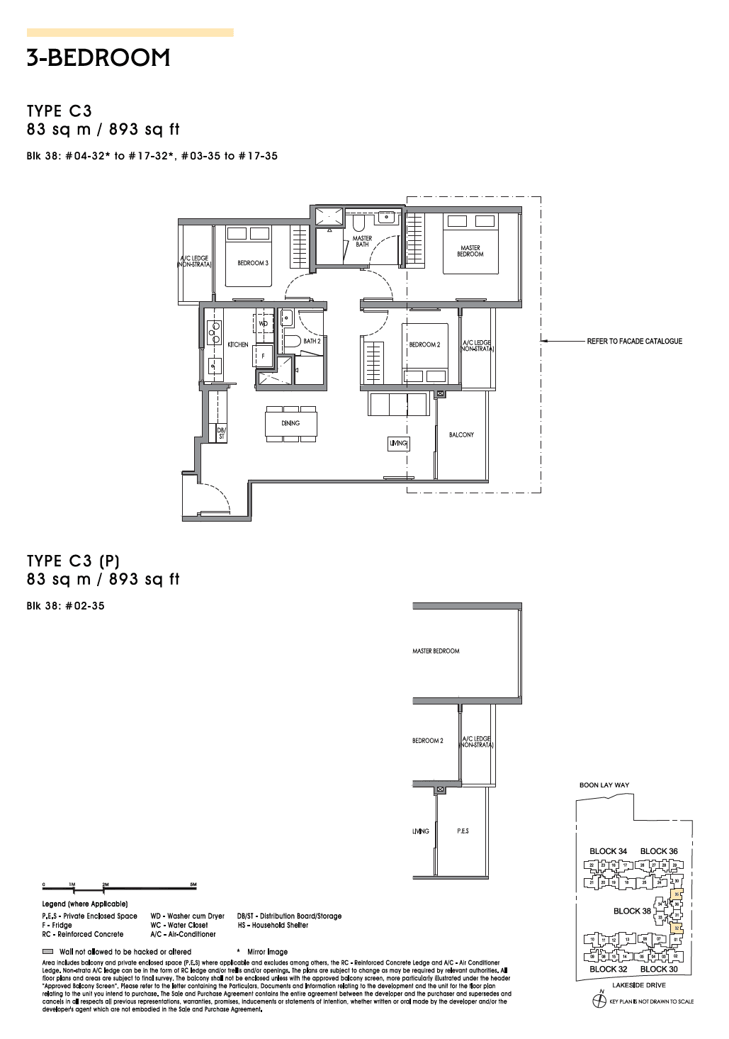 Lucerne Grand 3 Bedroom C3