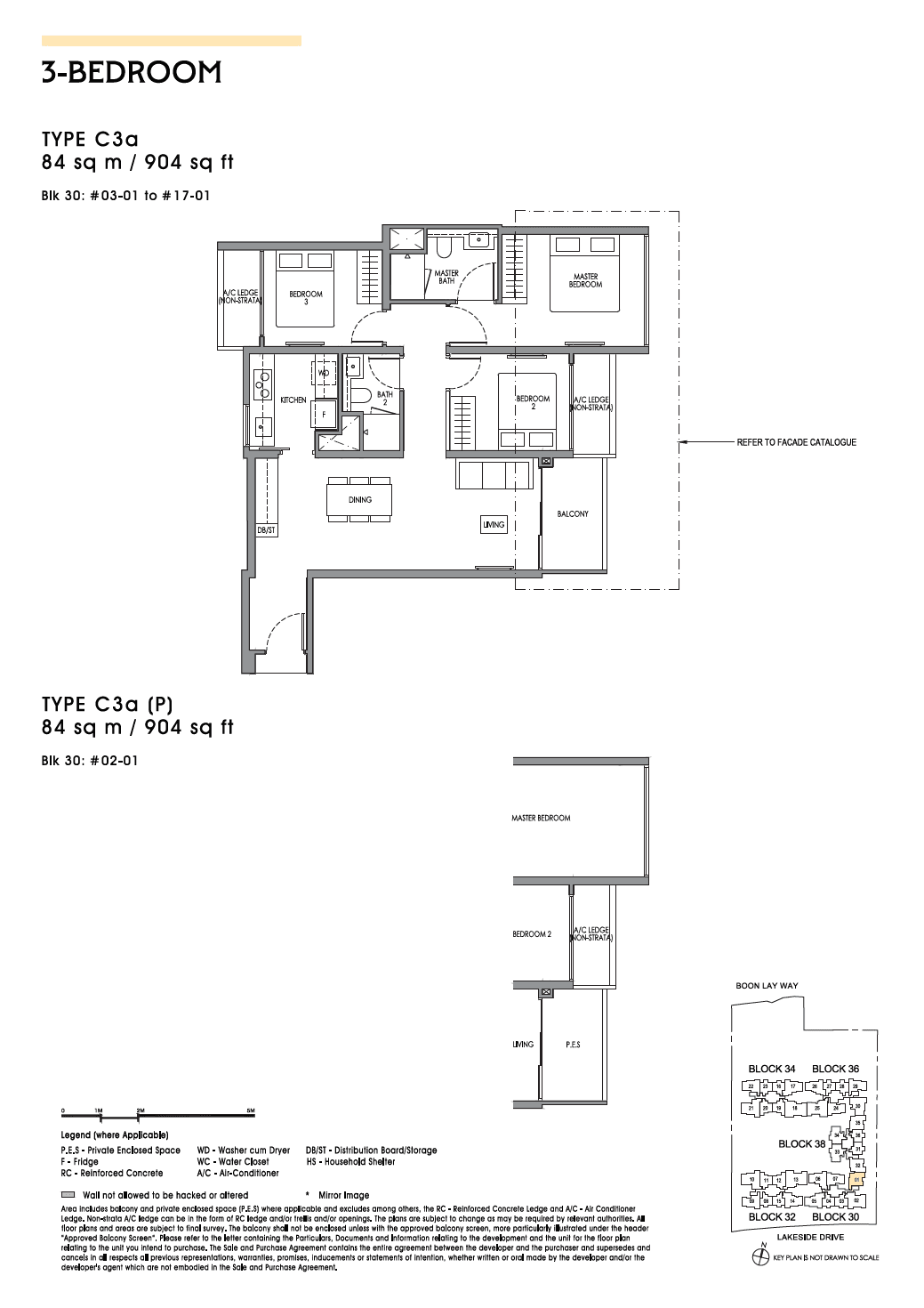 Lucerne Grand 3 Bedroom C3a