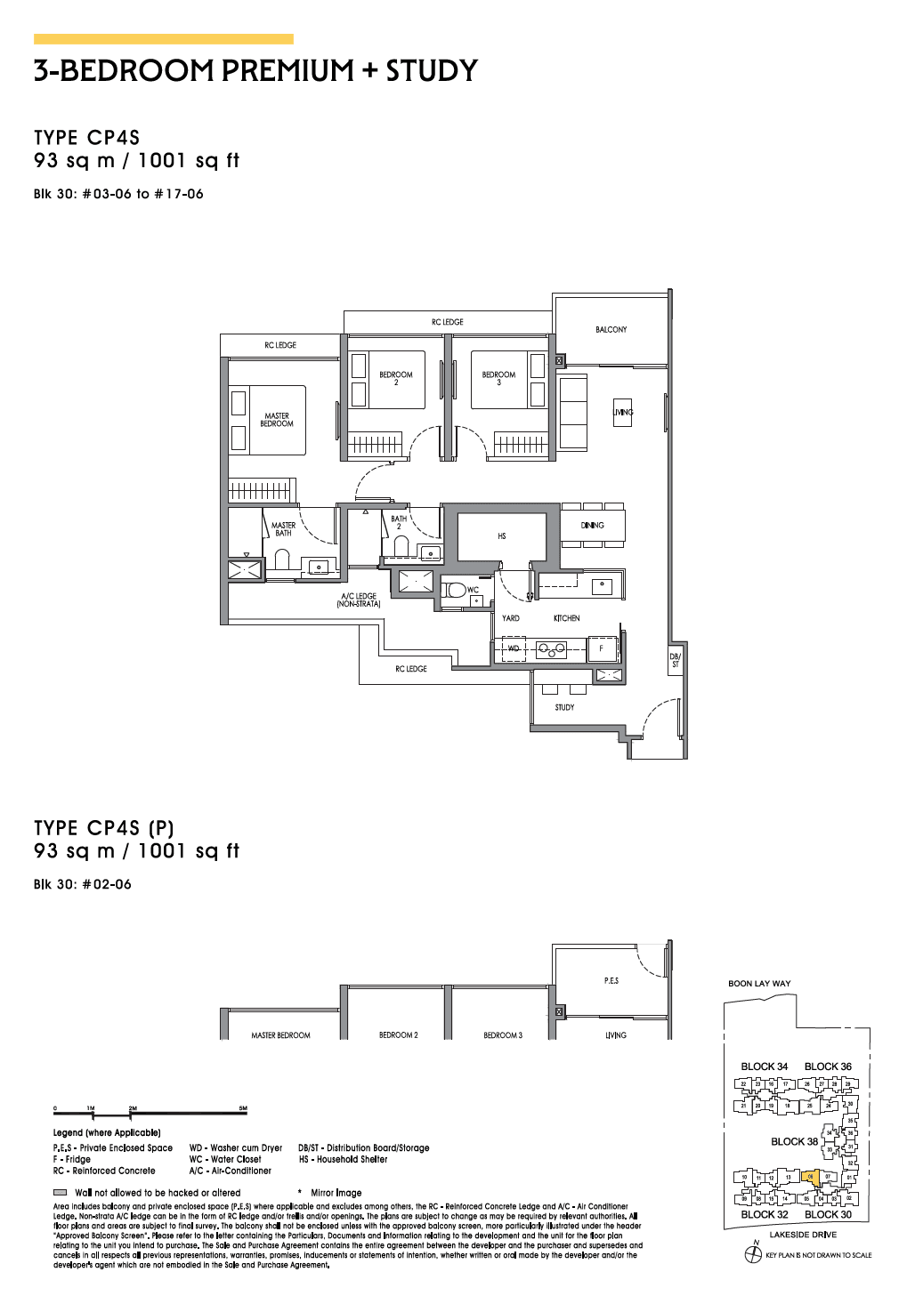 Lucerne Grand 3BR Premium + Study CP4S(P)
