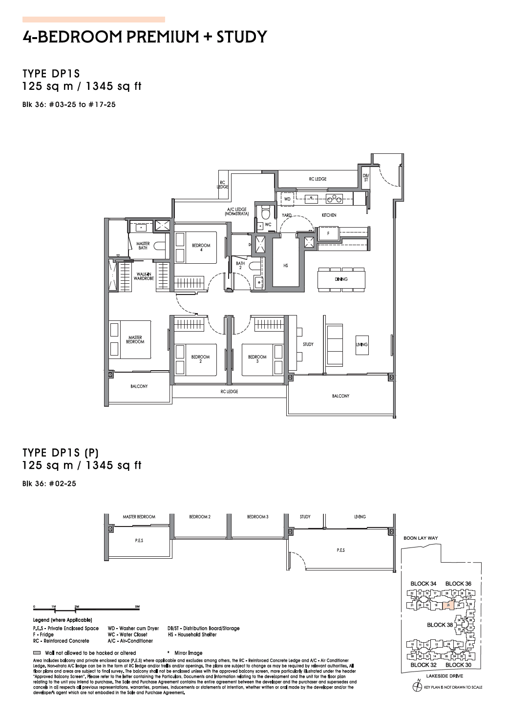 Lucerne Grand 4 Bedroom Premium + Study DP1S