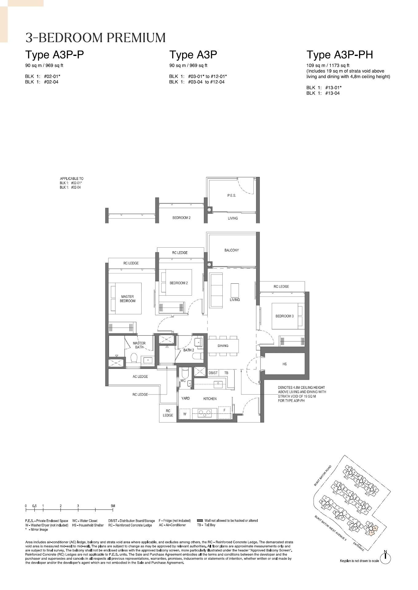 Lumina Grand 昱丰嘉园 3 Bedroom Premium A3P-P