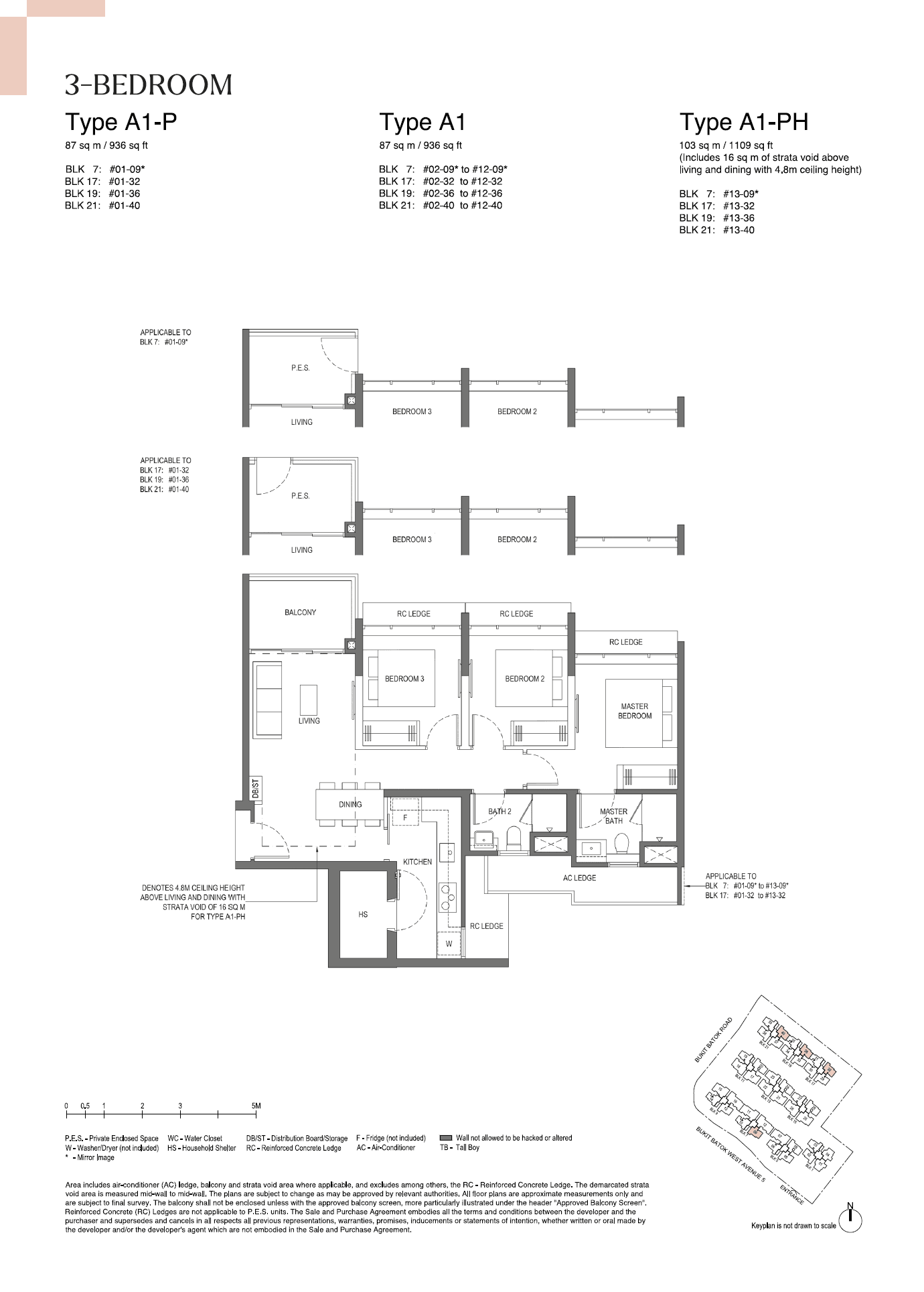 Lumina Grand 3 Bedroom A1-P