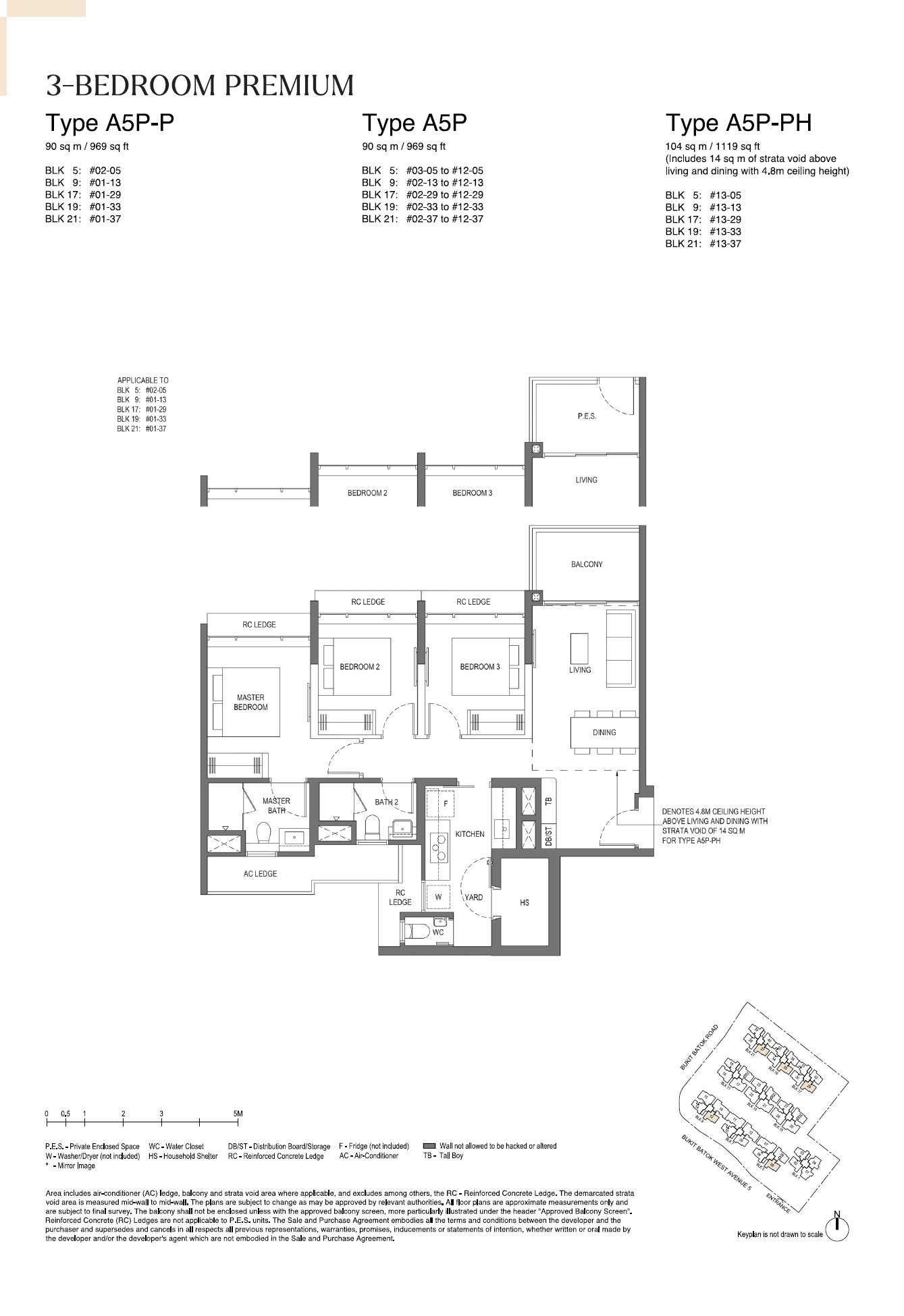Lumina Grand 3 Bedroom Premium A5P-PH