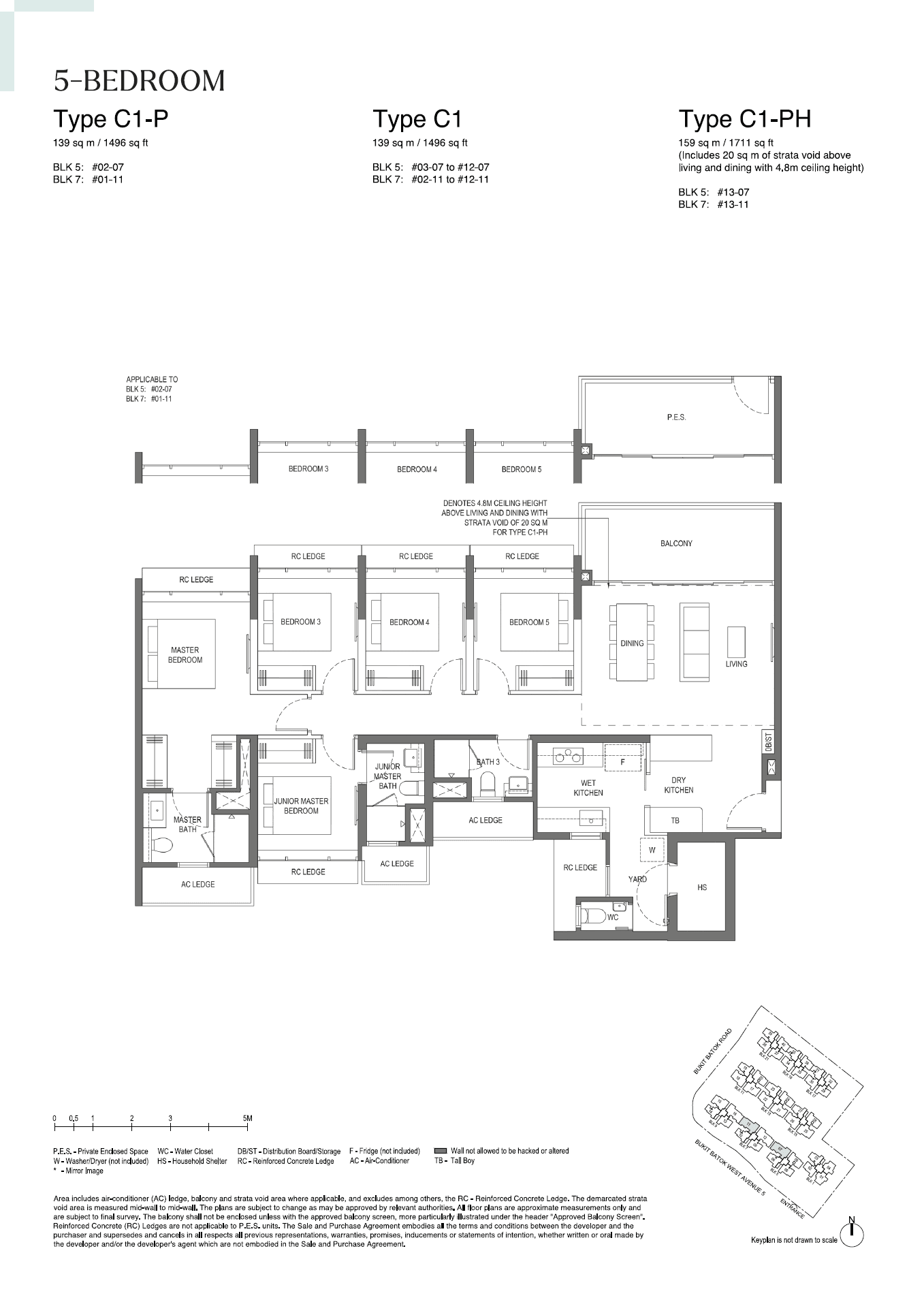 Lumina Grand 5 Bedroom C1-PH