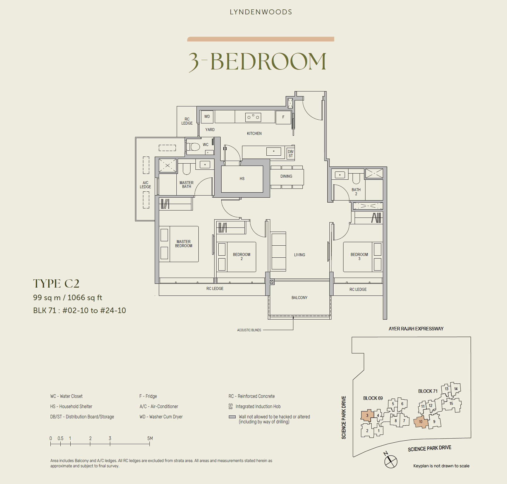 LyndenWoods 风之林 3 Bedroom C2