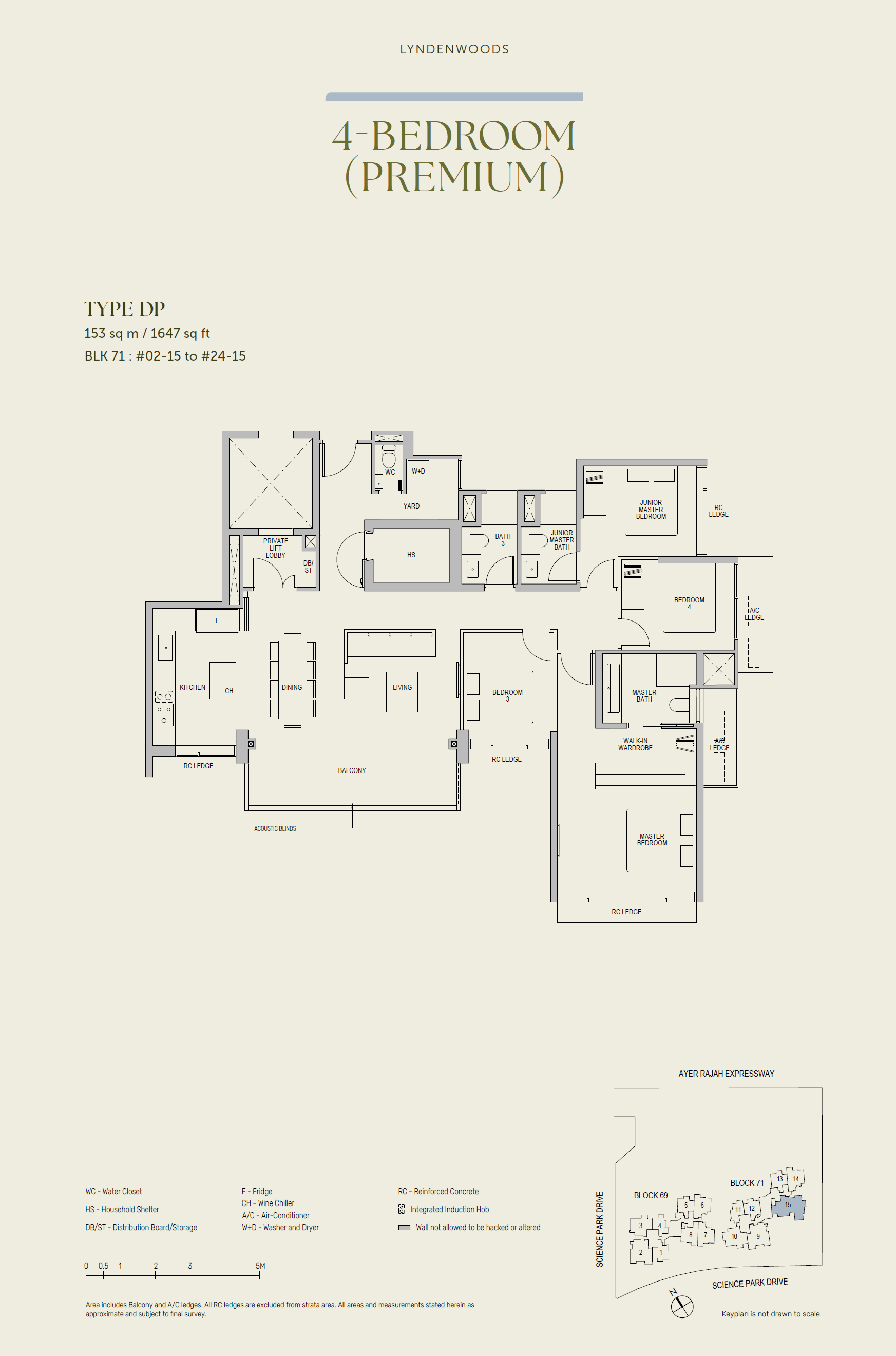 LyndenWoods 风之林 4 Bedroom (Premium) DP
