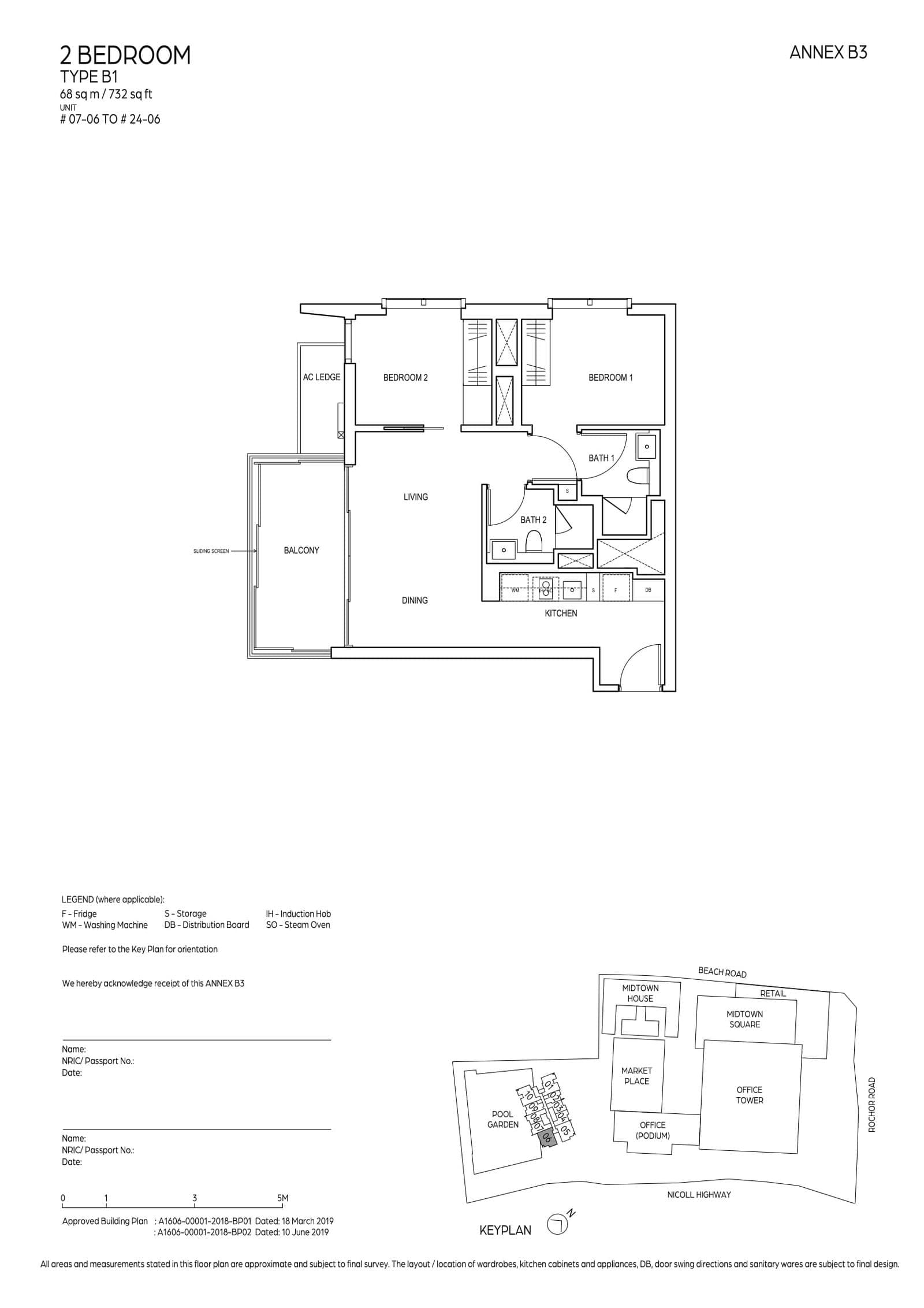Midtown Bay 2 Bedroom B1