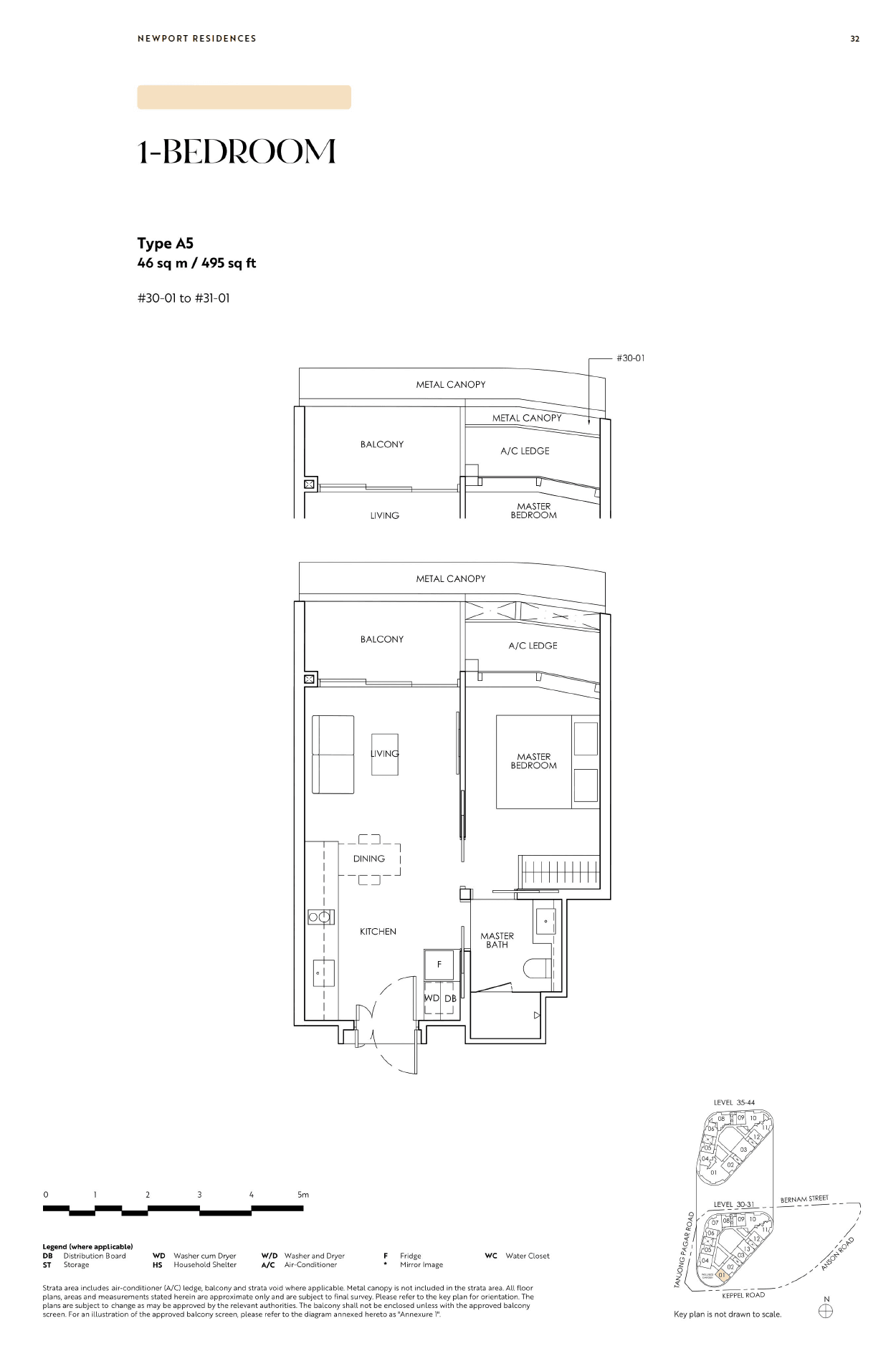 Newport Residences 铂海峰 1 Bedroom A5