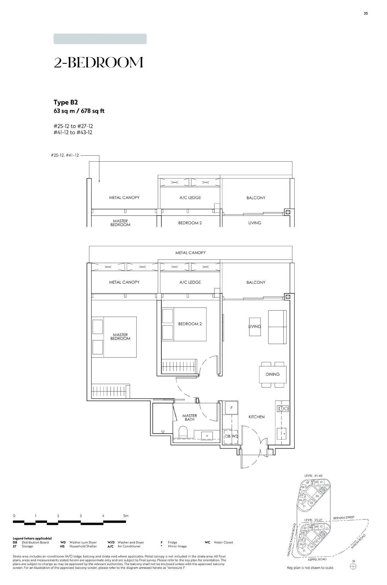 Newport Residences 铂海峰 2 Bedroom B2