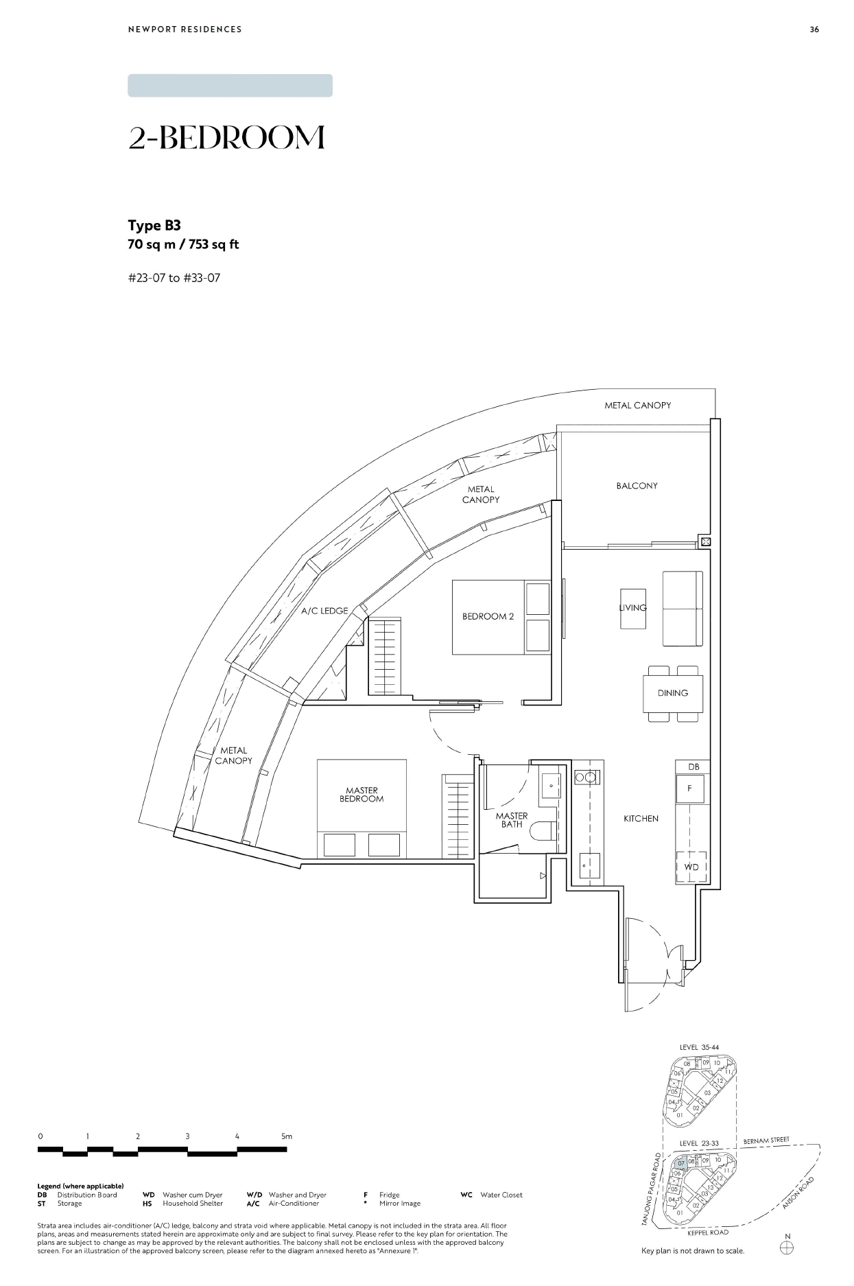 Newport Residences 铂海峰 2 Bedroom B3