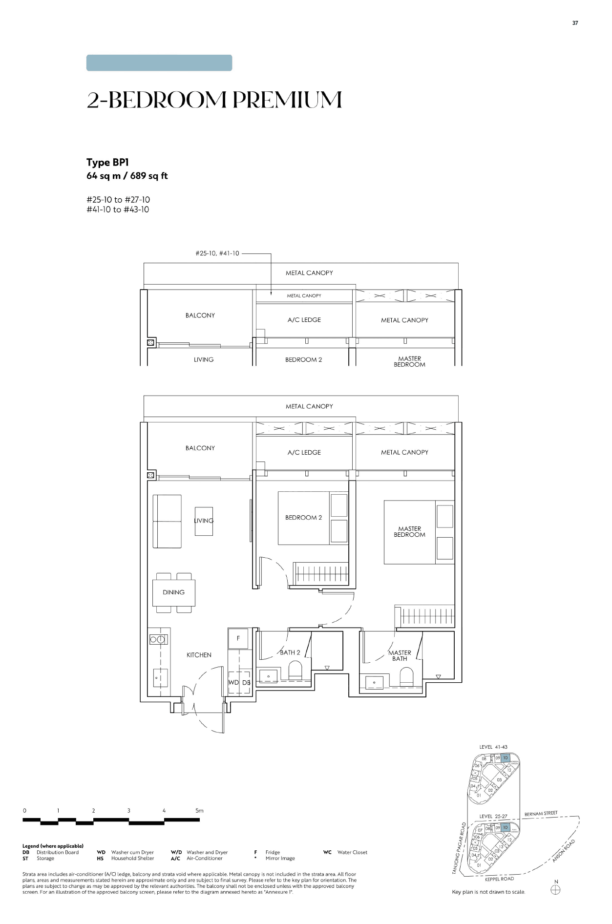 Newport Residences 铂海峰 2 Bedroom Premium BP1