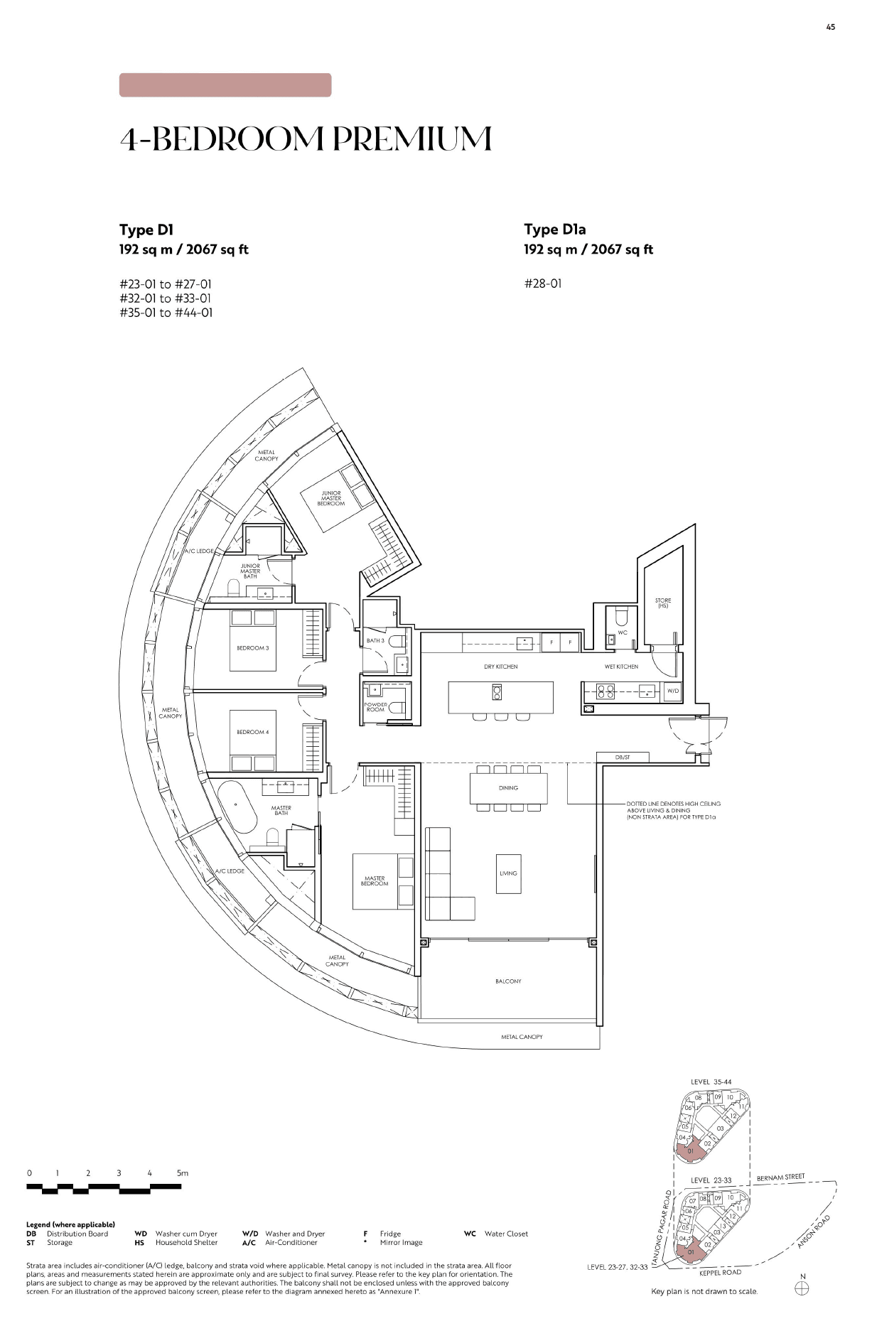 Newport Residences 铂海峰 4 Bedroom Premium D1