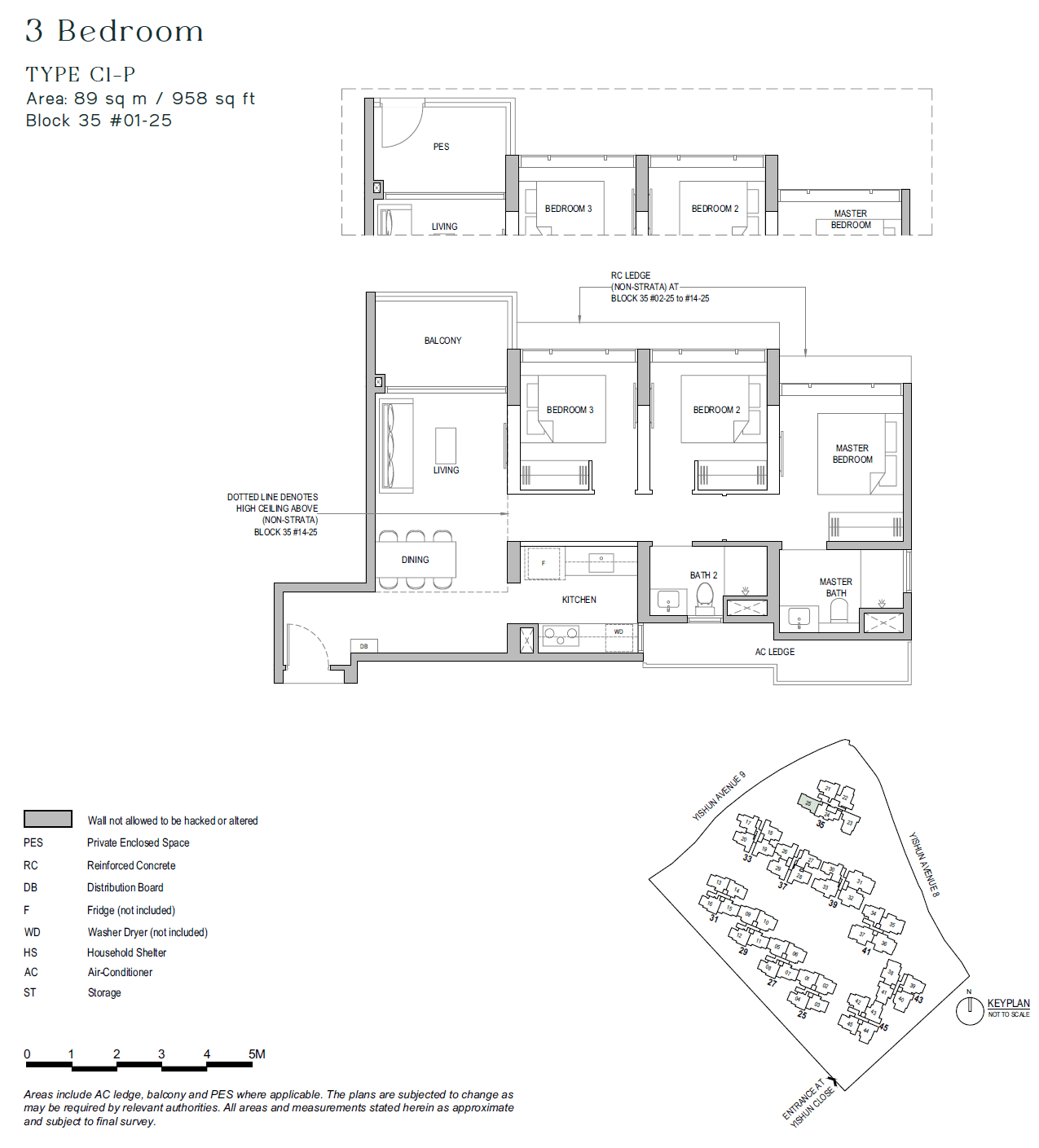 North Gaia 3 BEDROOM C1-P