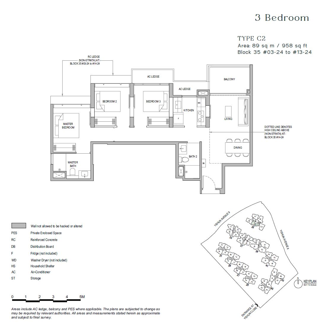 North Gaia 3 BEDROOM C2