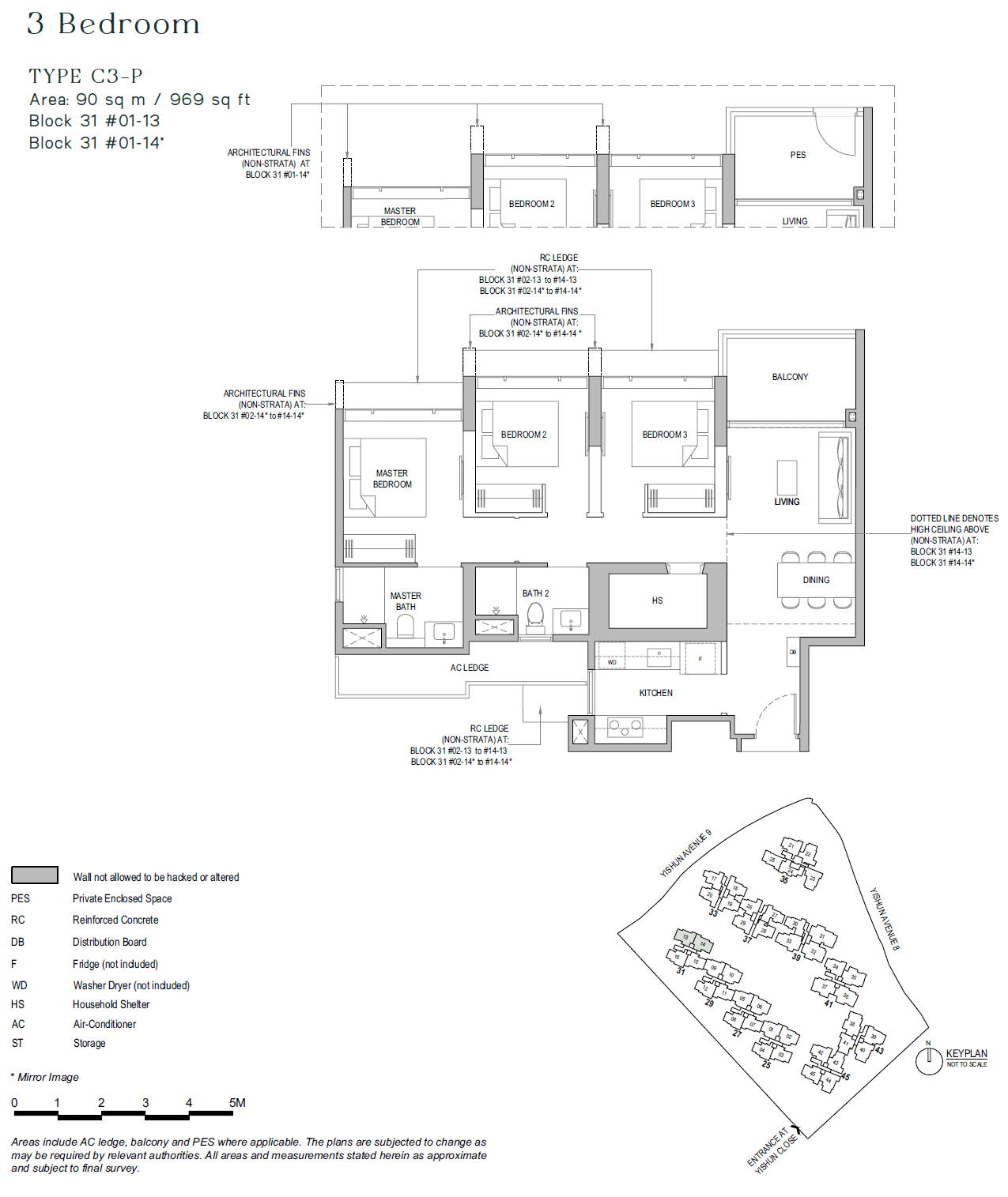 North Gaia 3 BEDROOM C3-P