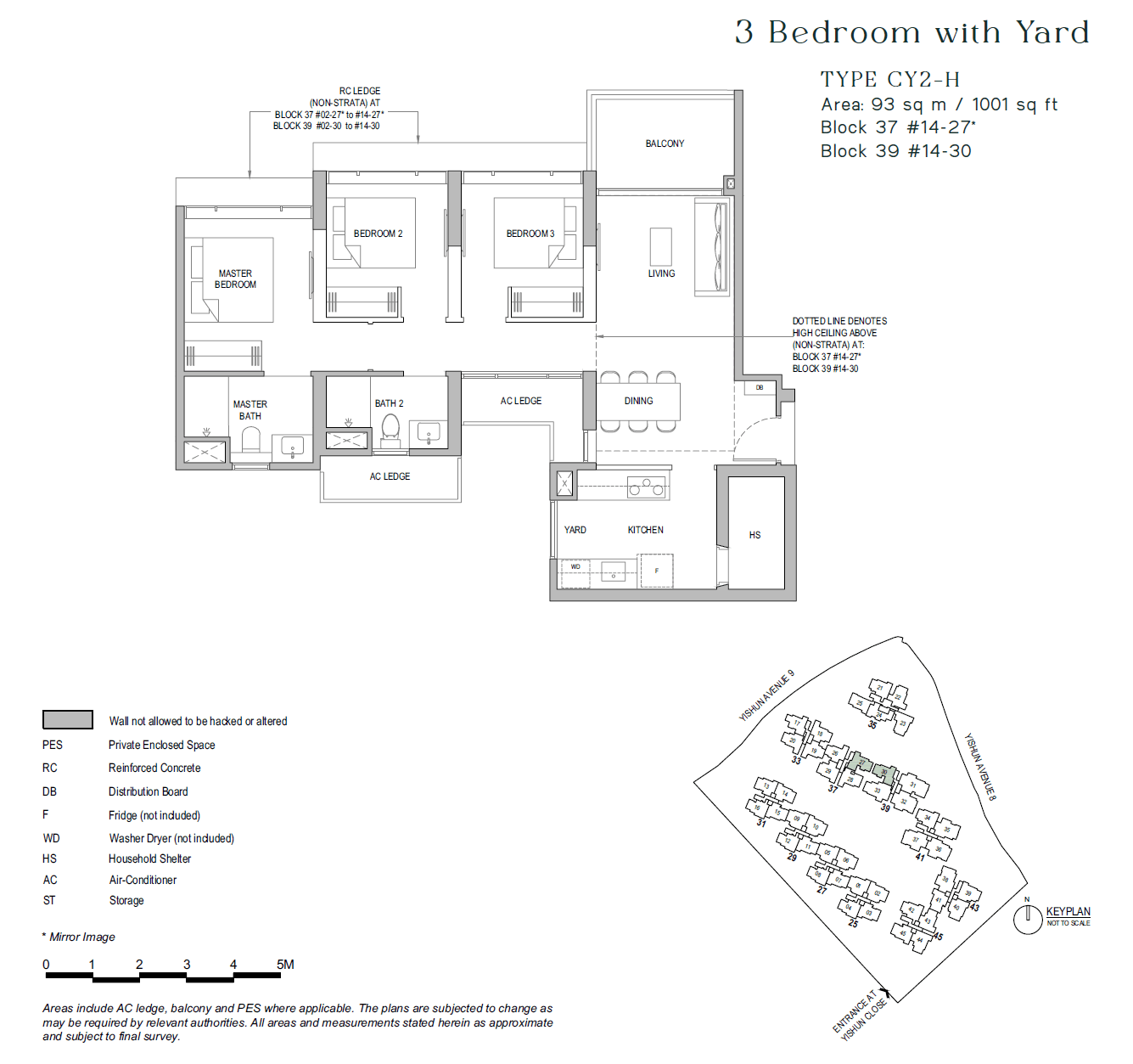 North Gaia 3 BEDROOM + YARD CY2-H
