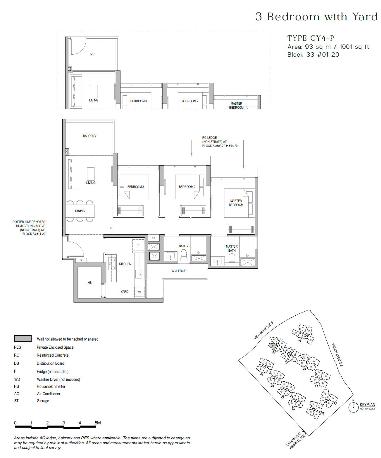 North Gaia 3 BEDROOM + YARD CY4-P
