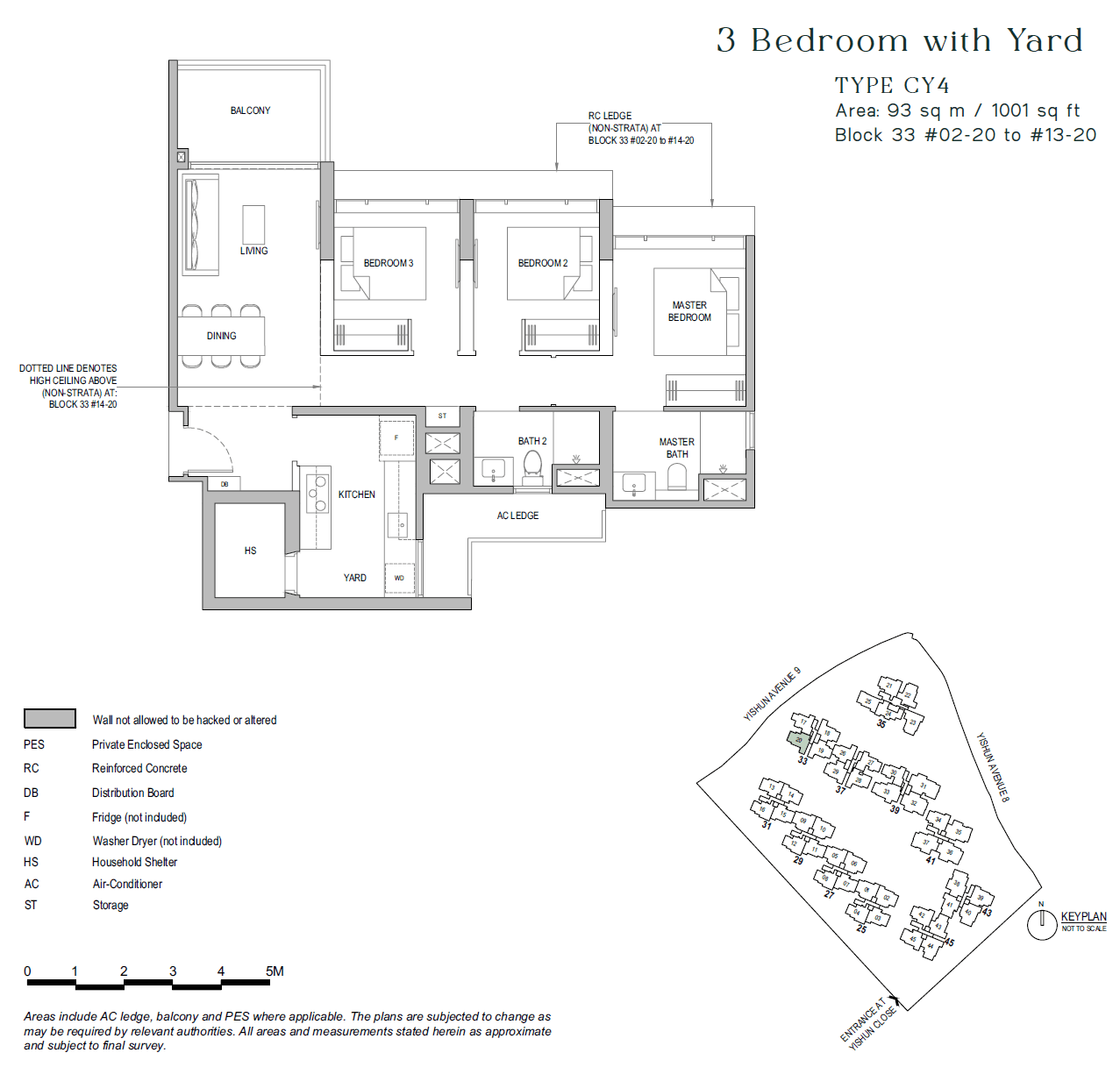 North Gaia 3 BEDROOM + YARD CY4