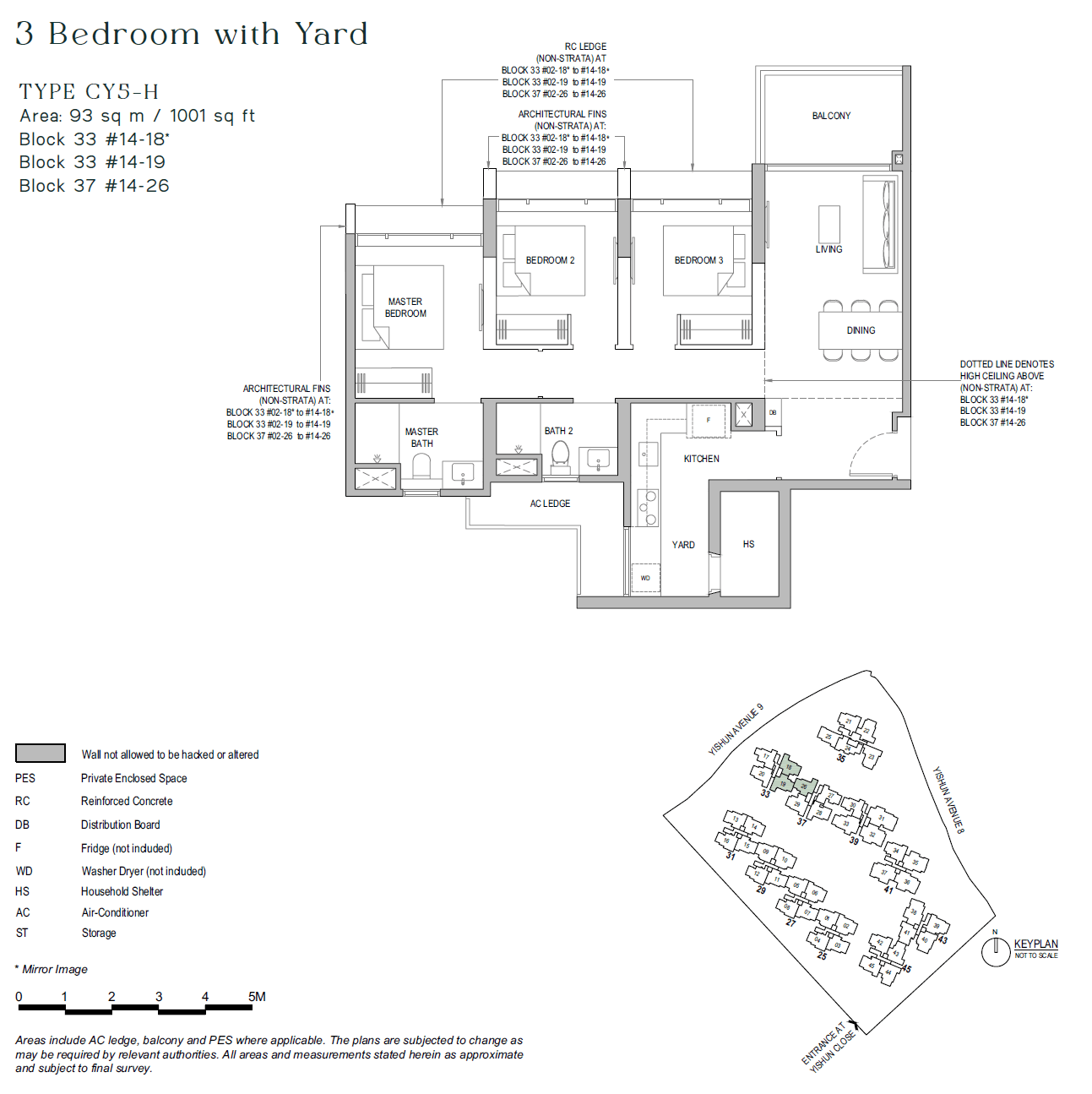 North Gaia 3 BEDROOM + YARD CY5-H