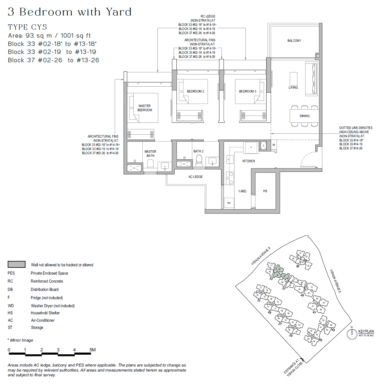 North Gaia 3 BEDROOM + YARD CY5