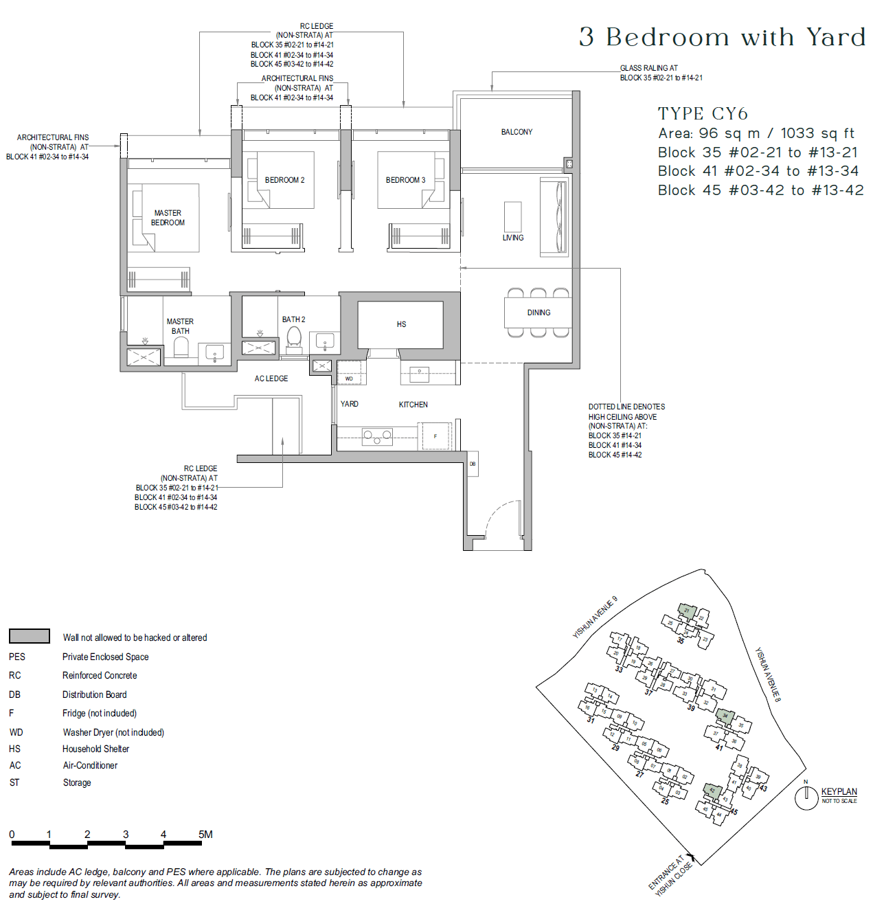 North Gaia 3 BEDROOM + YARD CY6