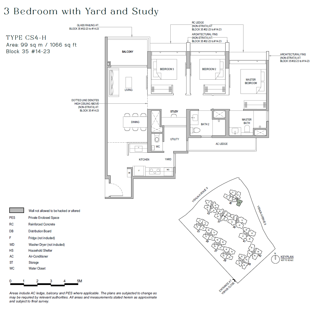 North Gaia 3 BEDROOM+YARD+STUDY CS4-H