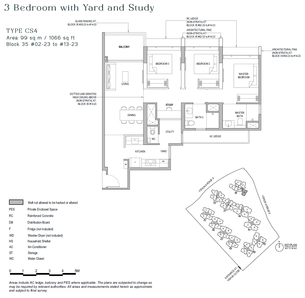 North Gaia 3 BEDROOM+YARD+STUDY CS4