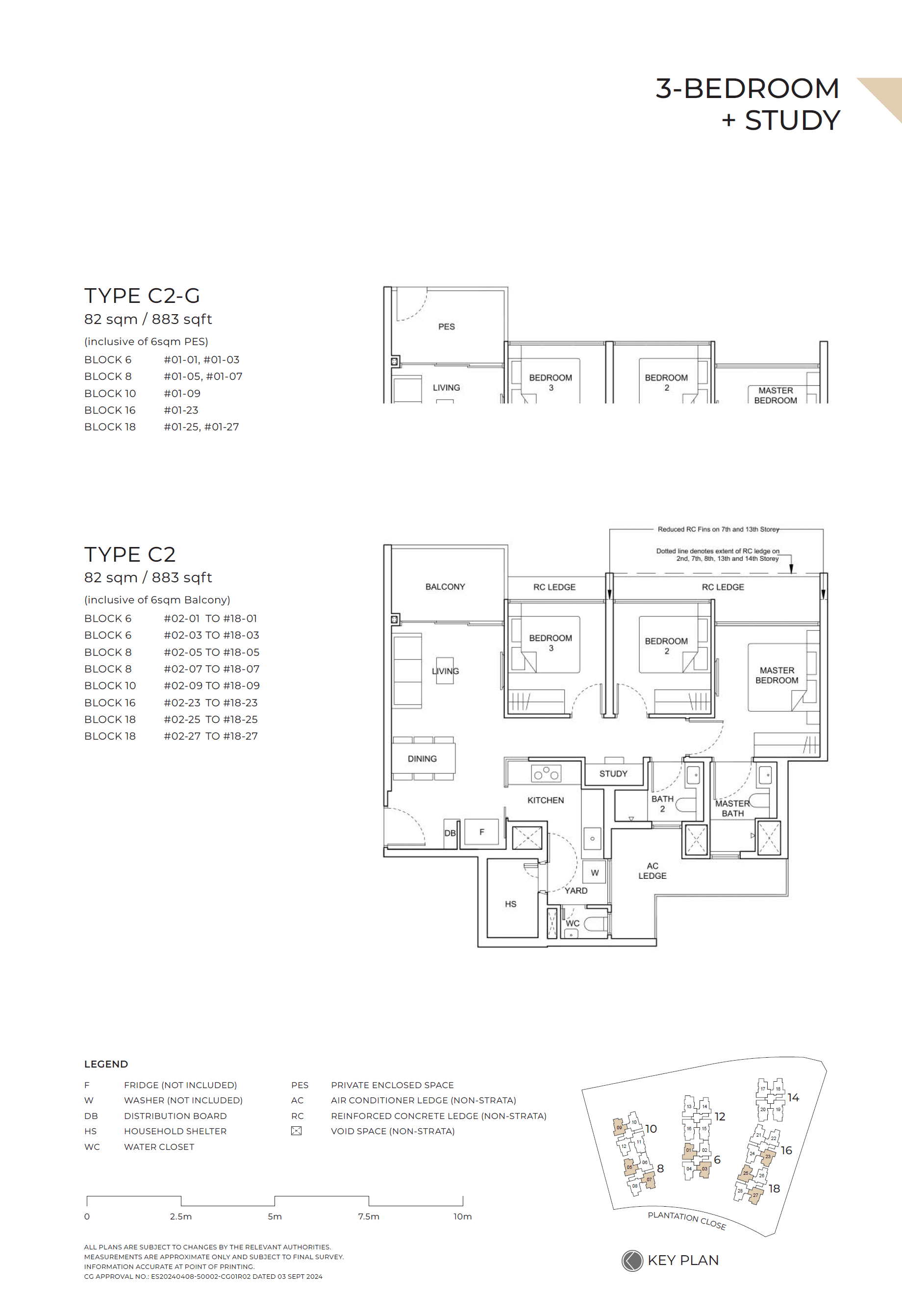 Novo Place 3 Bedroom + Study C2