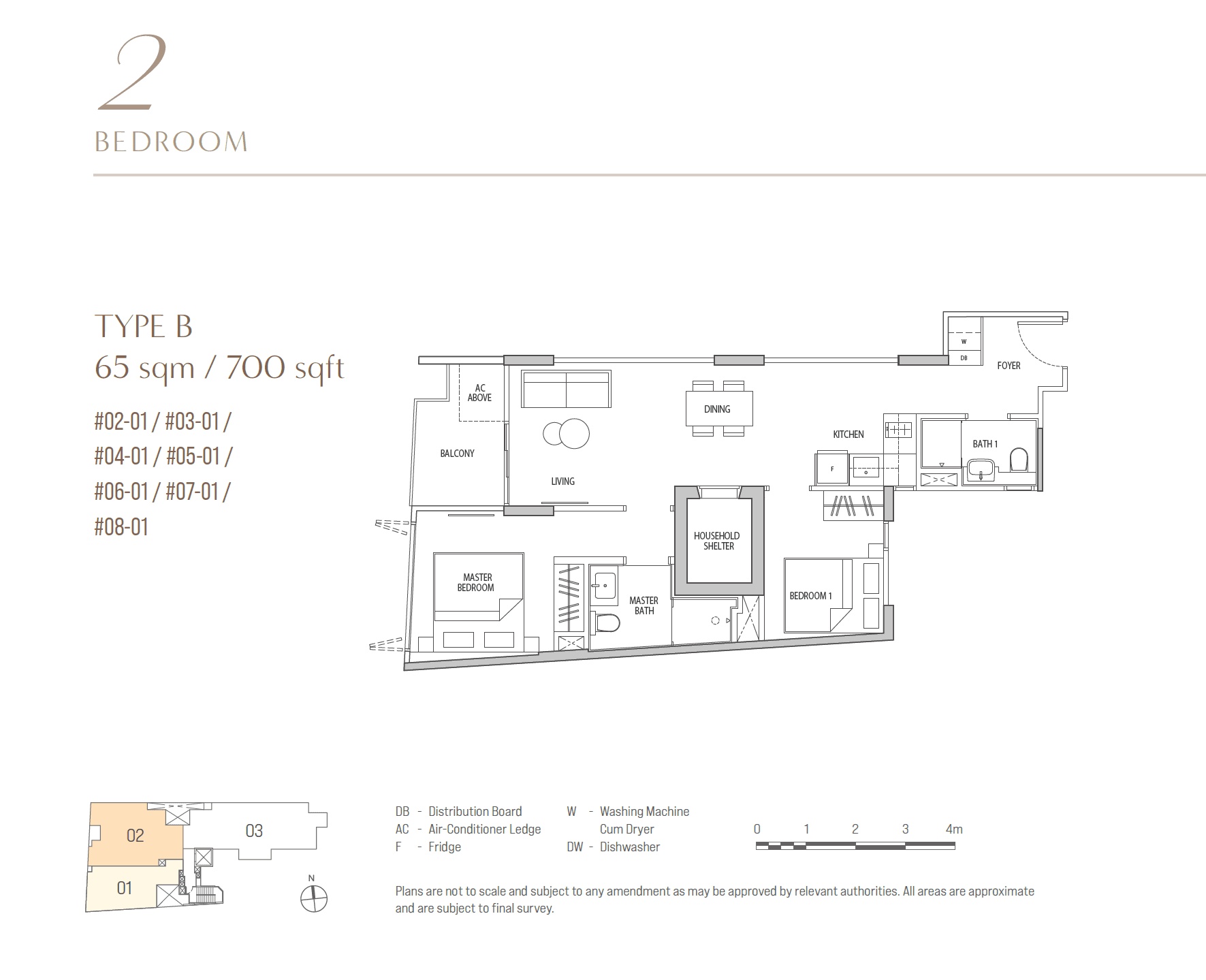 OCHO 富轩阁 2 Bedroom B