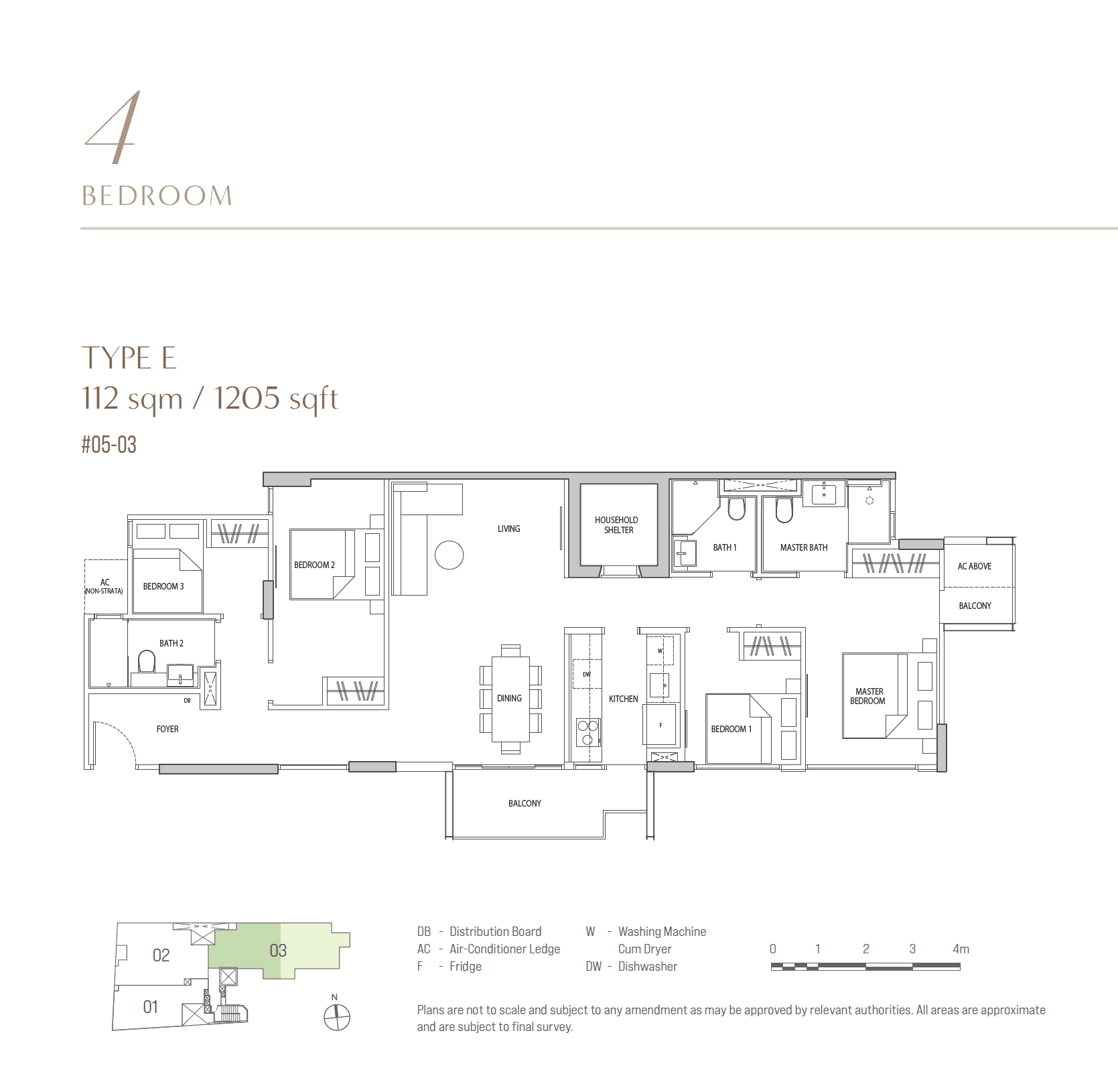 OCHO 富轩阁 4 Bedroom E
