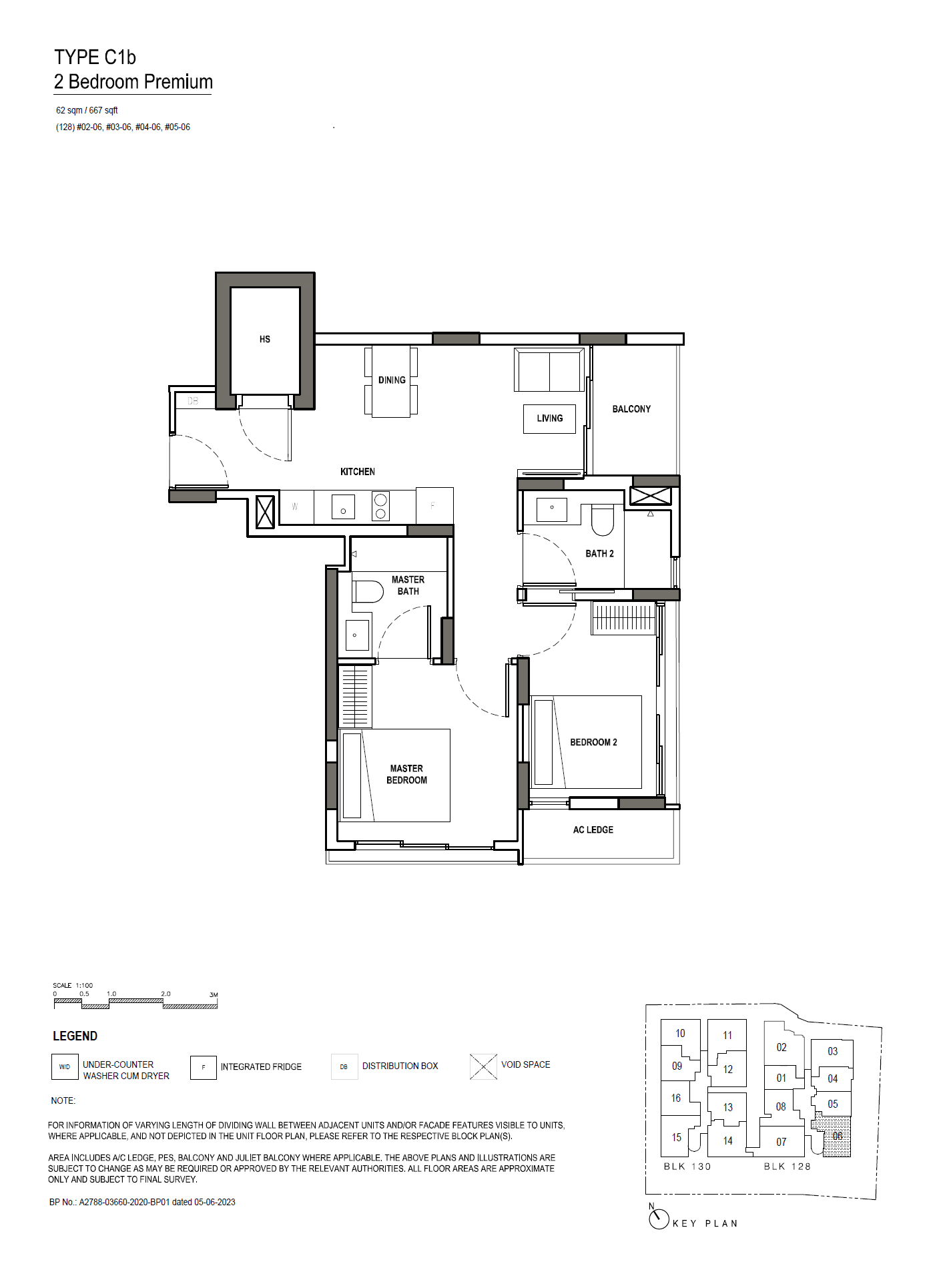 Orchard Sophia 2 BEDROOM PREMIUM C1b