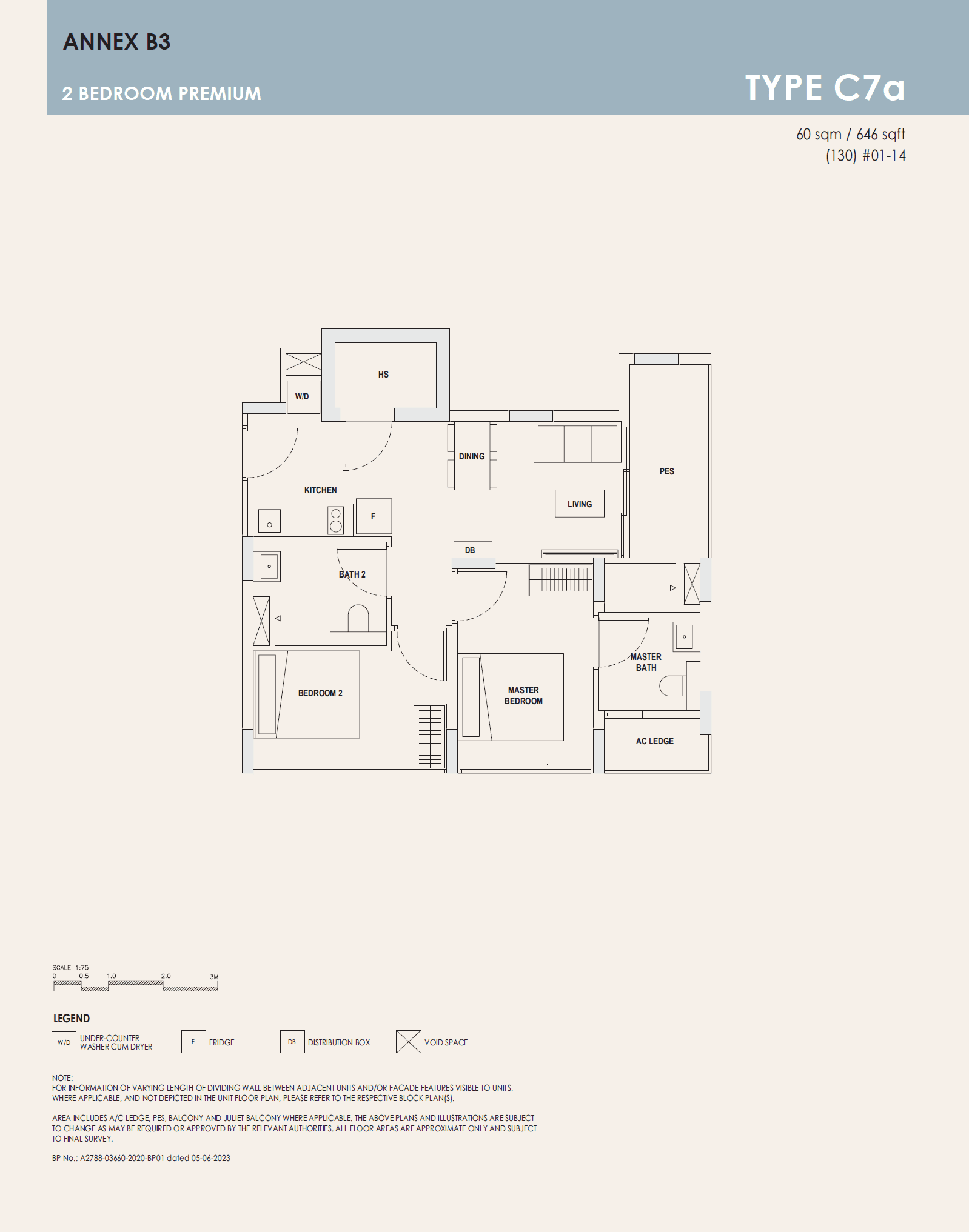 Orchard Sophia 2 BEDROOM PREMIUM C7a