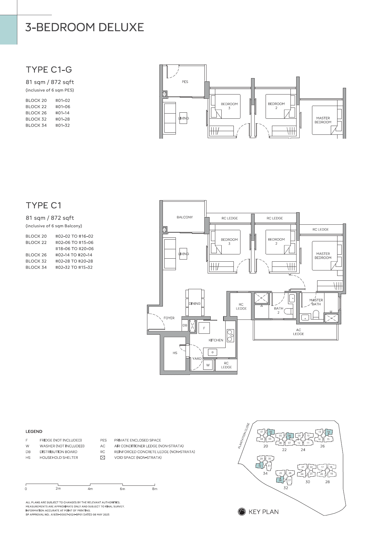 Otto Place 佳和园 3 Bedroom Deluxe C1