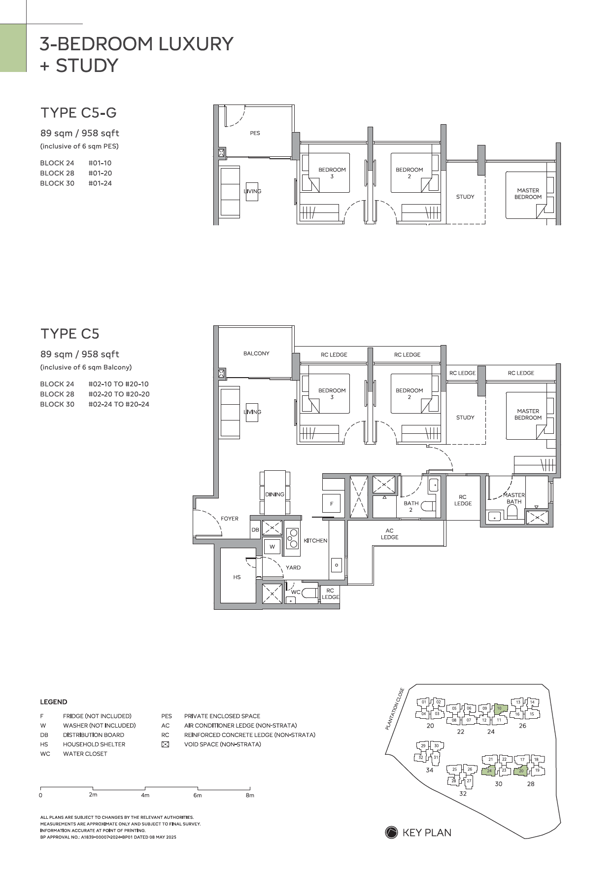 Otto Place 3 Bedroom Luxury + Study C5-G