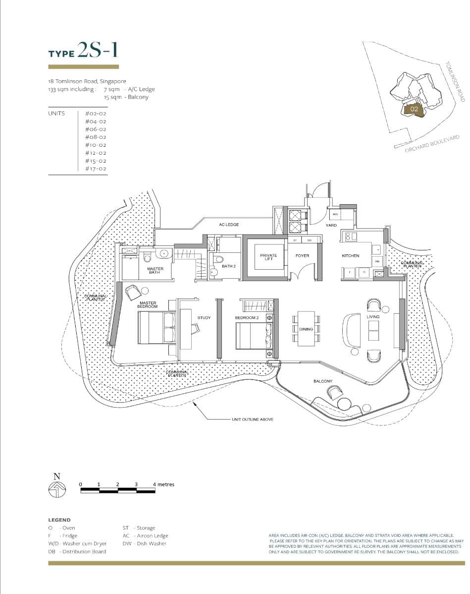 Park Nova 2BR + Study 2S-1