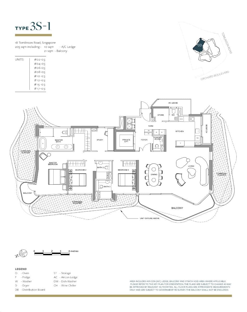 Park Nova 3BR + Study 3S-1