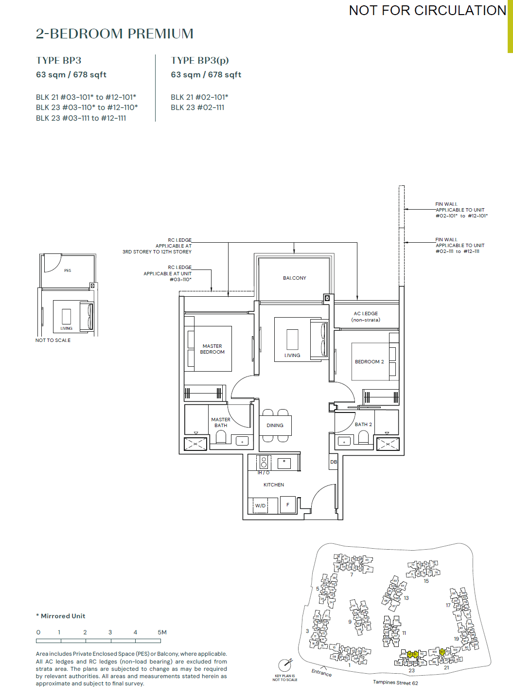 Parktown Residence 2 BEDROOM PREMIUM BP3(p)