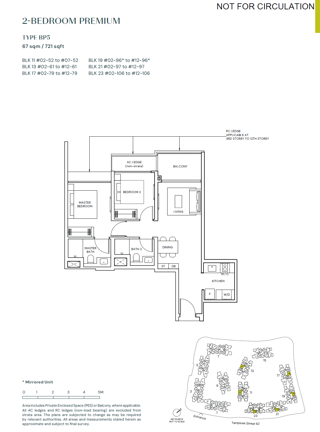 Parktown Residence 2 BEDROOM PREMIUM BP5