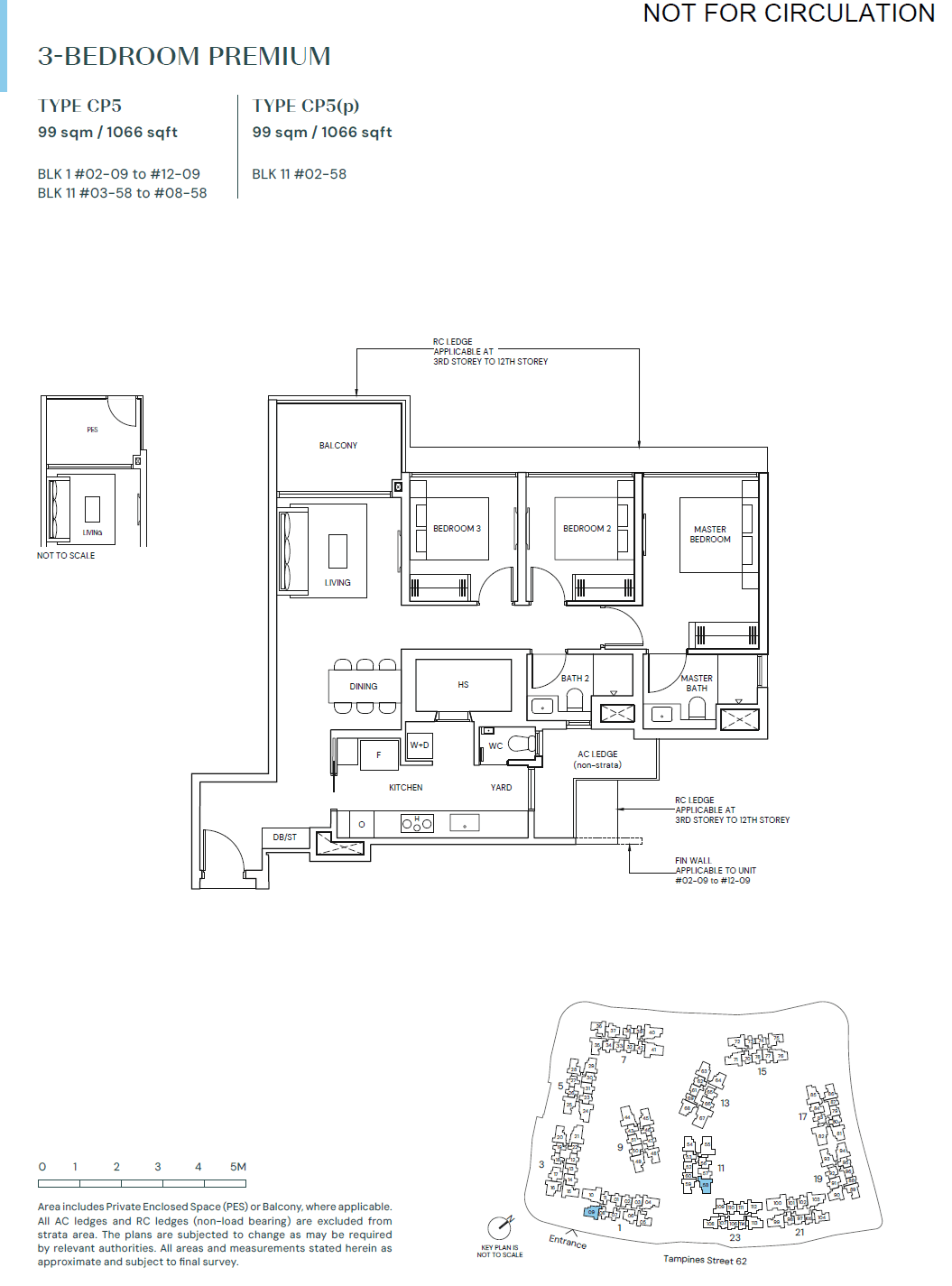 Parktown Residence 3 BEDROOM PREMIUM CP5