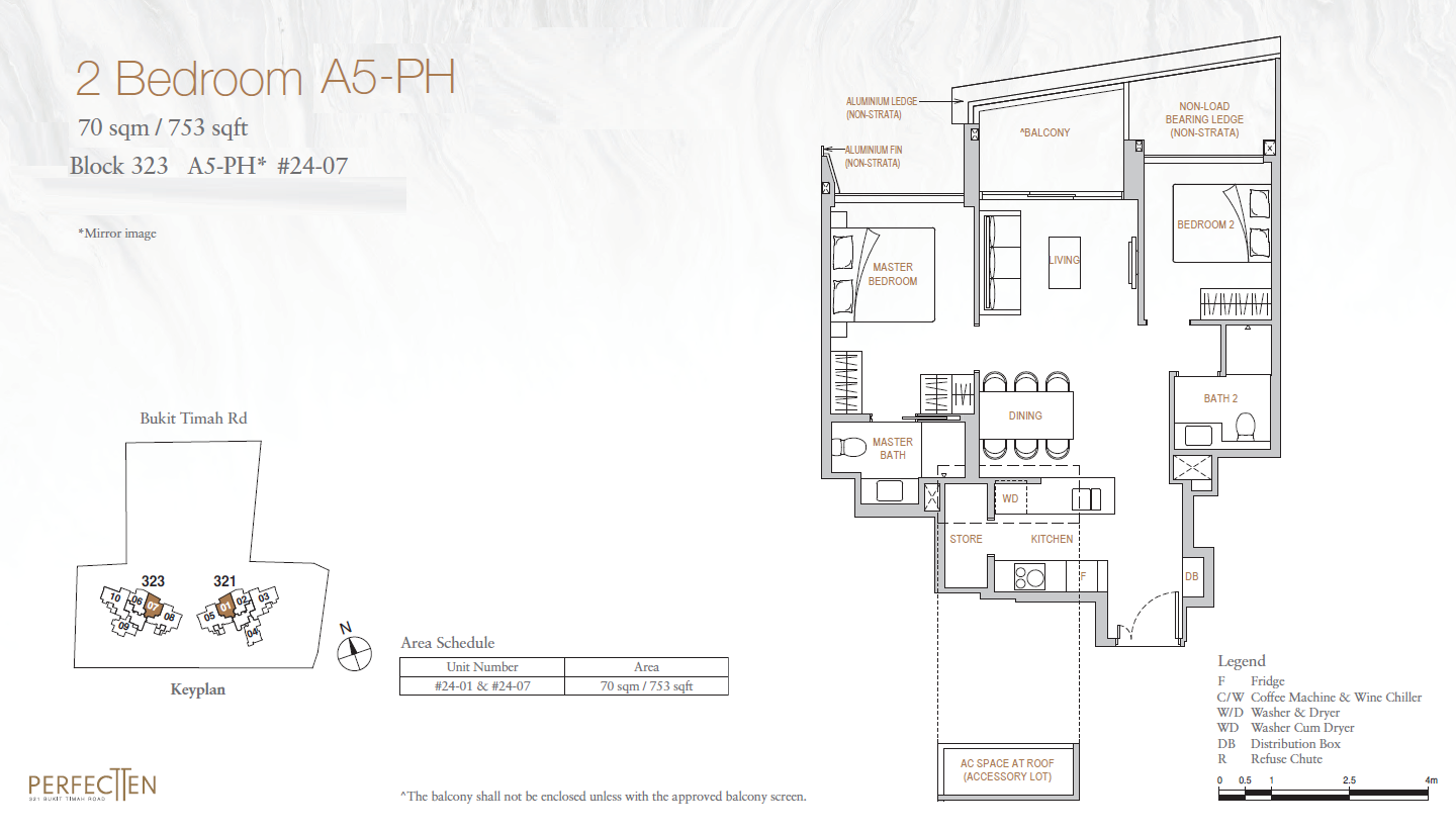 Perfect Ten 2 Bedroom Penthouse A5-PH