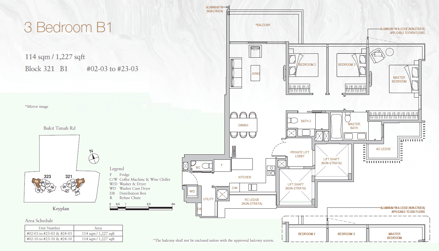 Perfect Ten 3 Bedroom B1