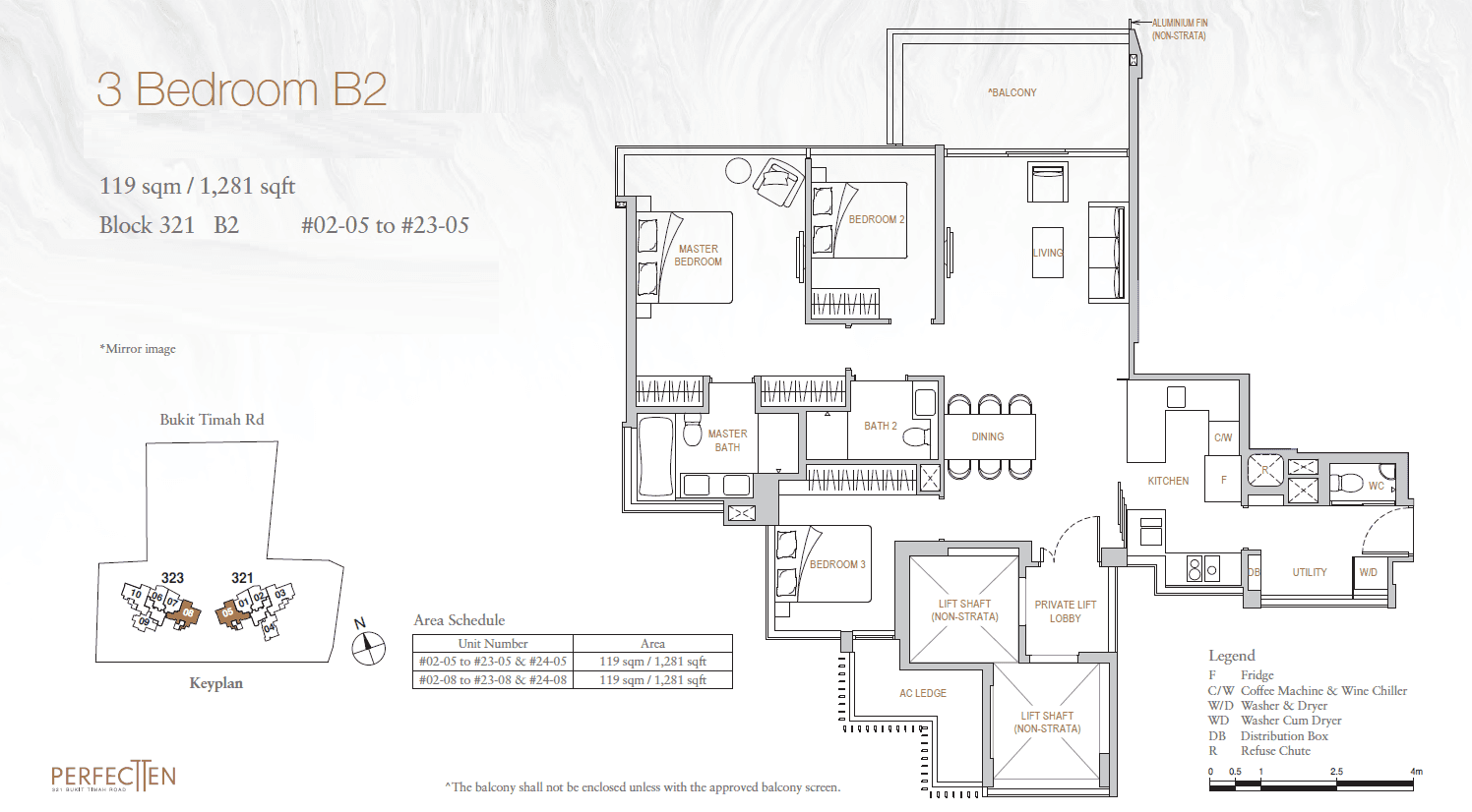 Perfect Ten 3 Bedroom B2