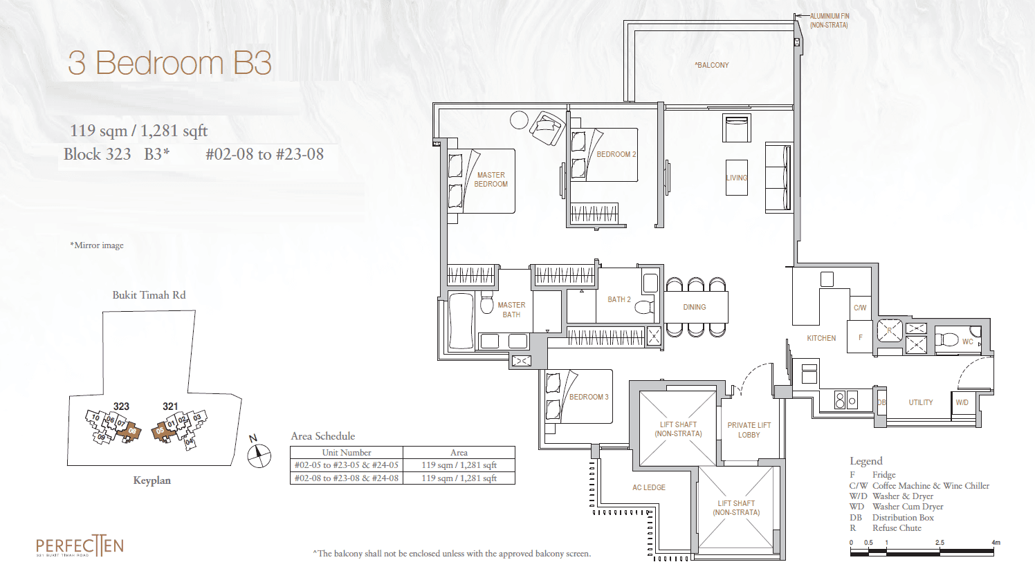 Perfect Ten 3 Bedroom B3