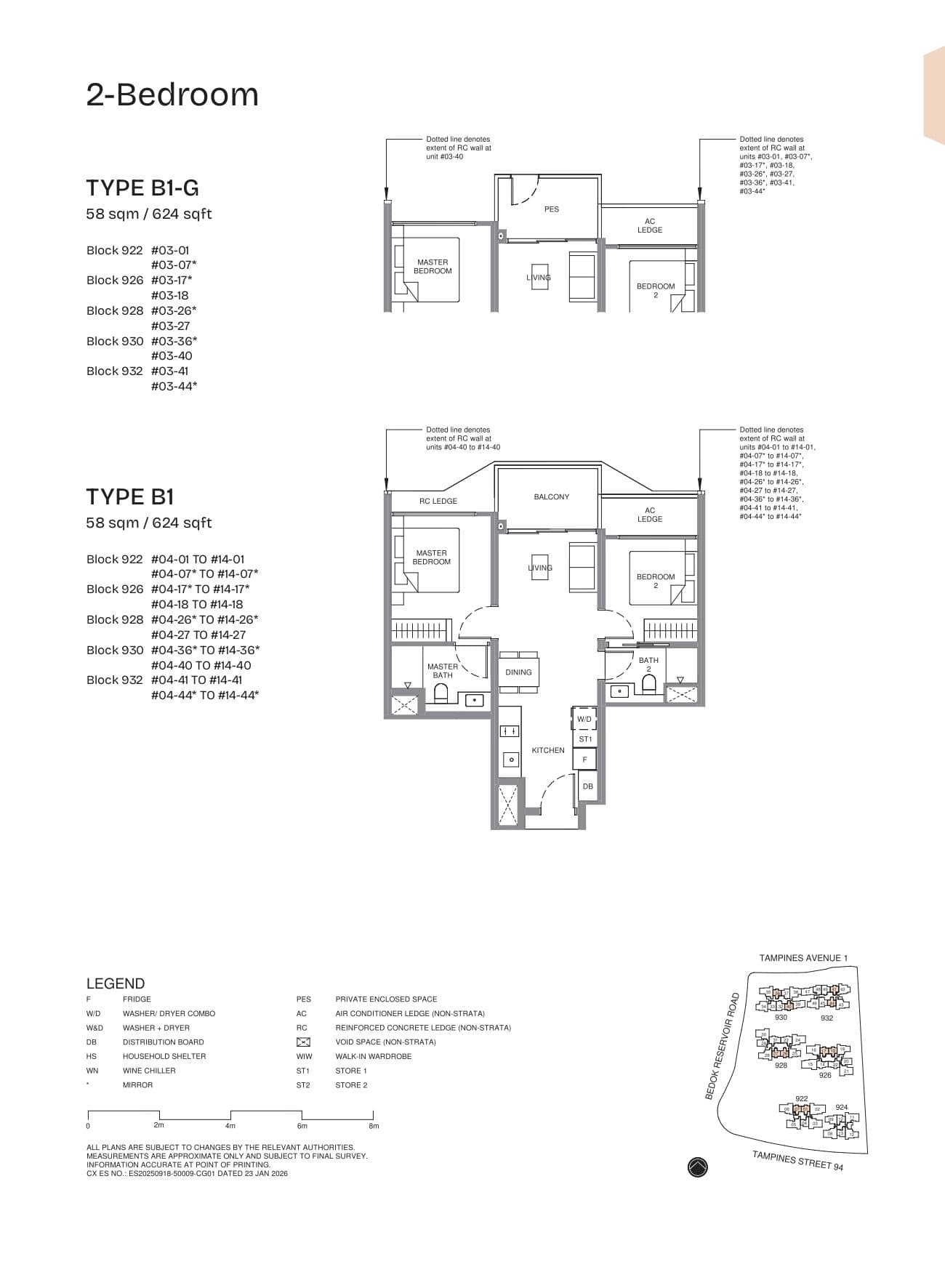 Pinery Residences 2 Bedroom B1