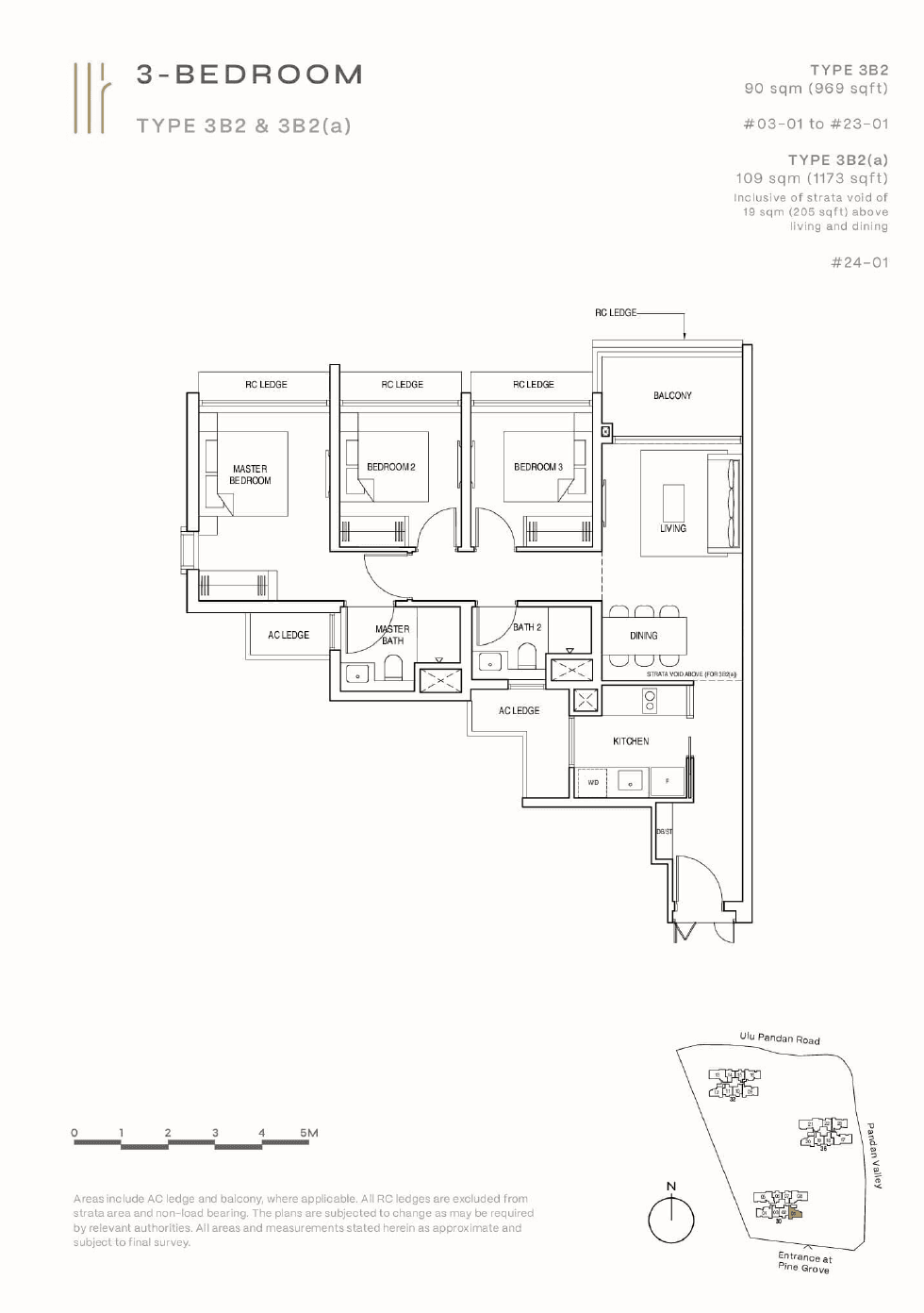 Pinetree Hill 松岩轩 3 Bedroom 3B2(a)