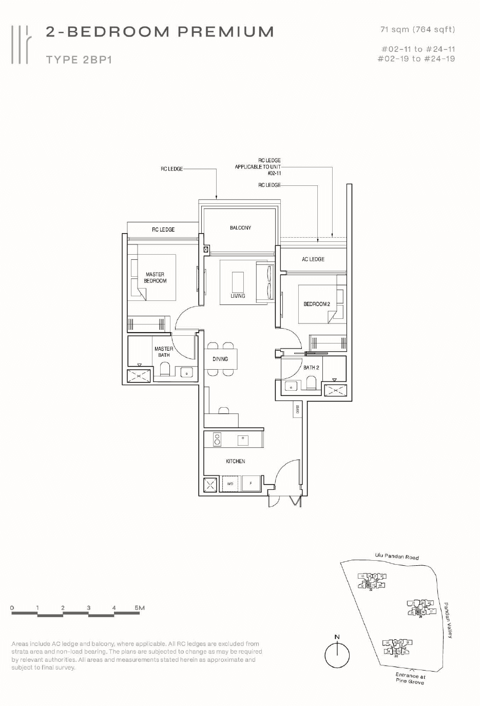 Pinetree Hill 2 Bedroom Premium 2BP1